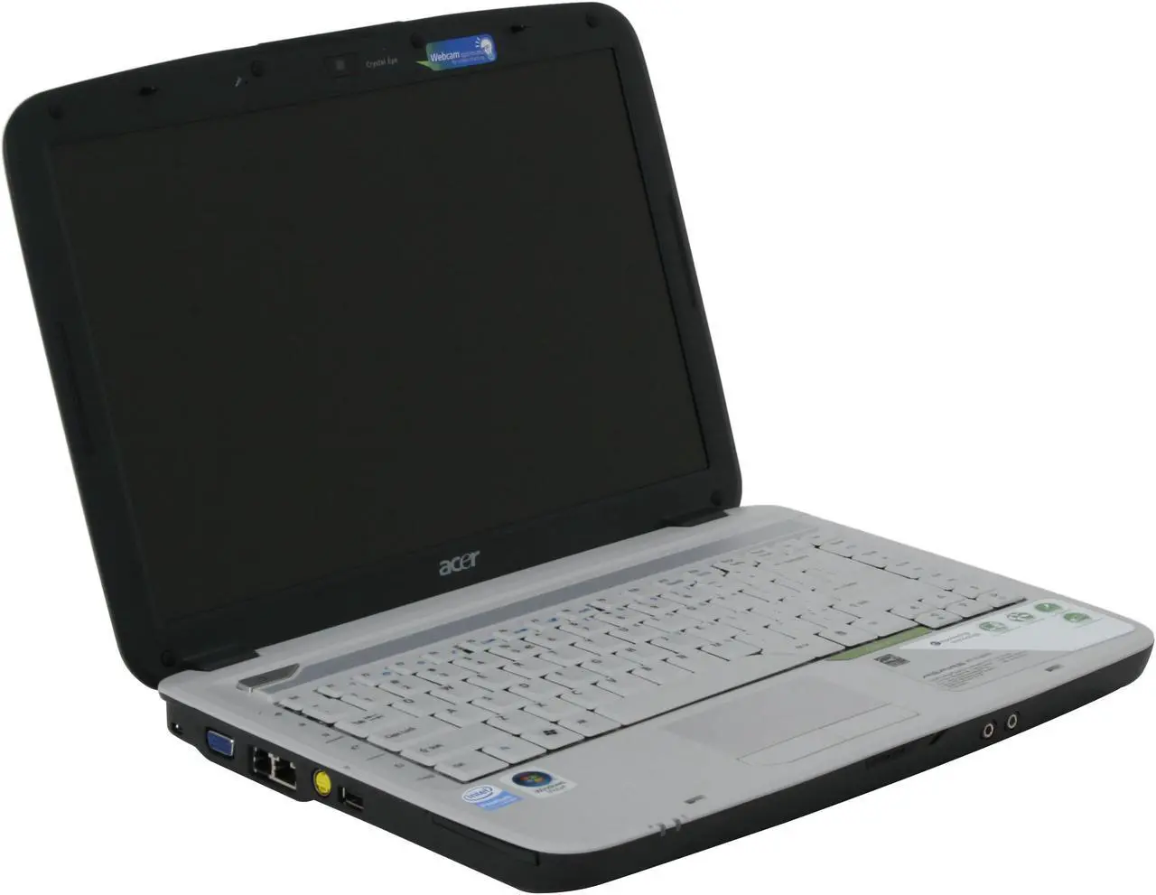 Alt view image 7 of 14 - Acer Laptop Aspire Intel Pentium T2370 2GB Memory 160GB HDD Intel GMA X3100 14.1" Windows Vista Home Premium AS4715-4053