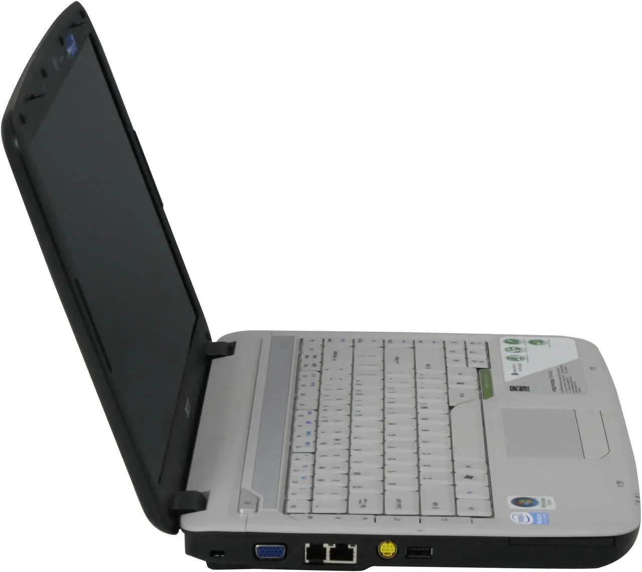 Alt view image 6 of 14 - Acer Laptop Aspire Intel Pentium T2370 2GB Memory 160GB HDD Intel GMA X3100 14.1" Windows Vista Home Premium AS4715-4053