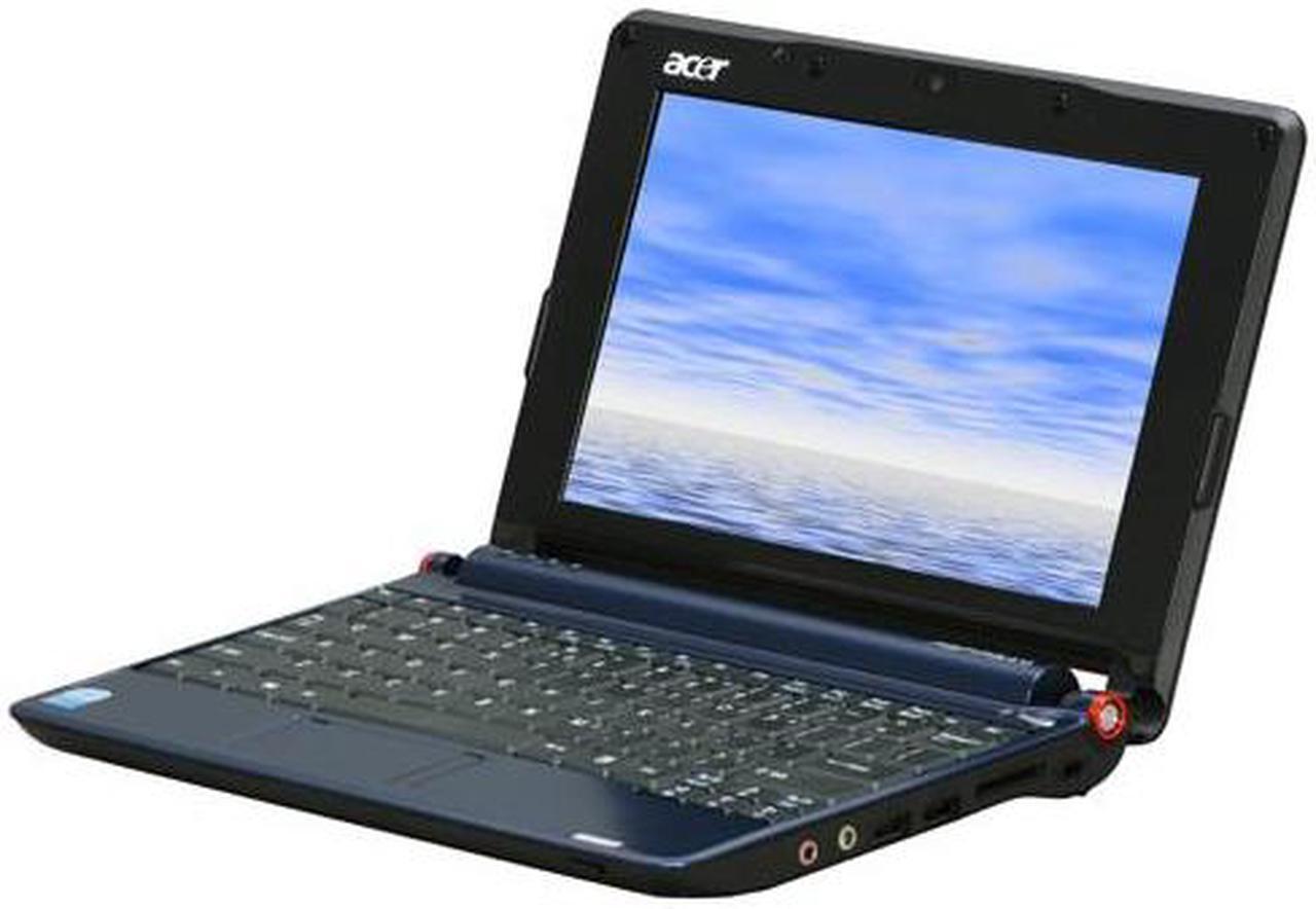 Main image of Acer Aspire One AOA110-1113 Blue Intel Atom N270(1.60 GHz) 8.9" 512MB Memory 8GB SSD Netbook