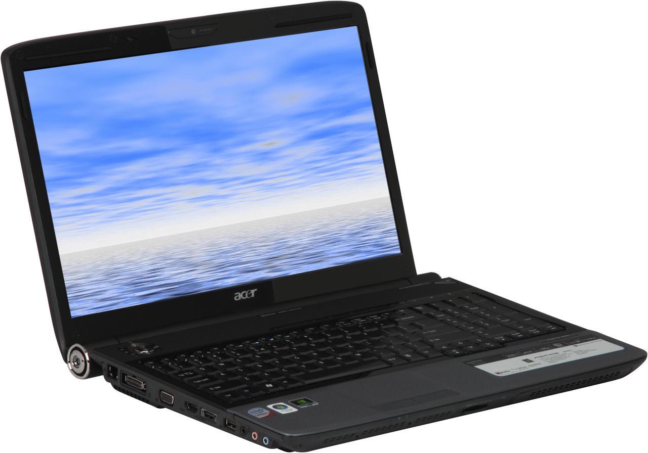 Alt view image 5 of 12 - Acer Laptop Aspire Intel Core 2 Duo P8600 4GB Memory 320GB HDD NVIDIA GeForce 9600M GS 16.0" Windows Vista Home Premium 64-bit AS6930-6073