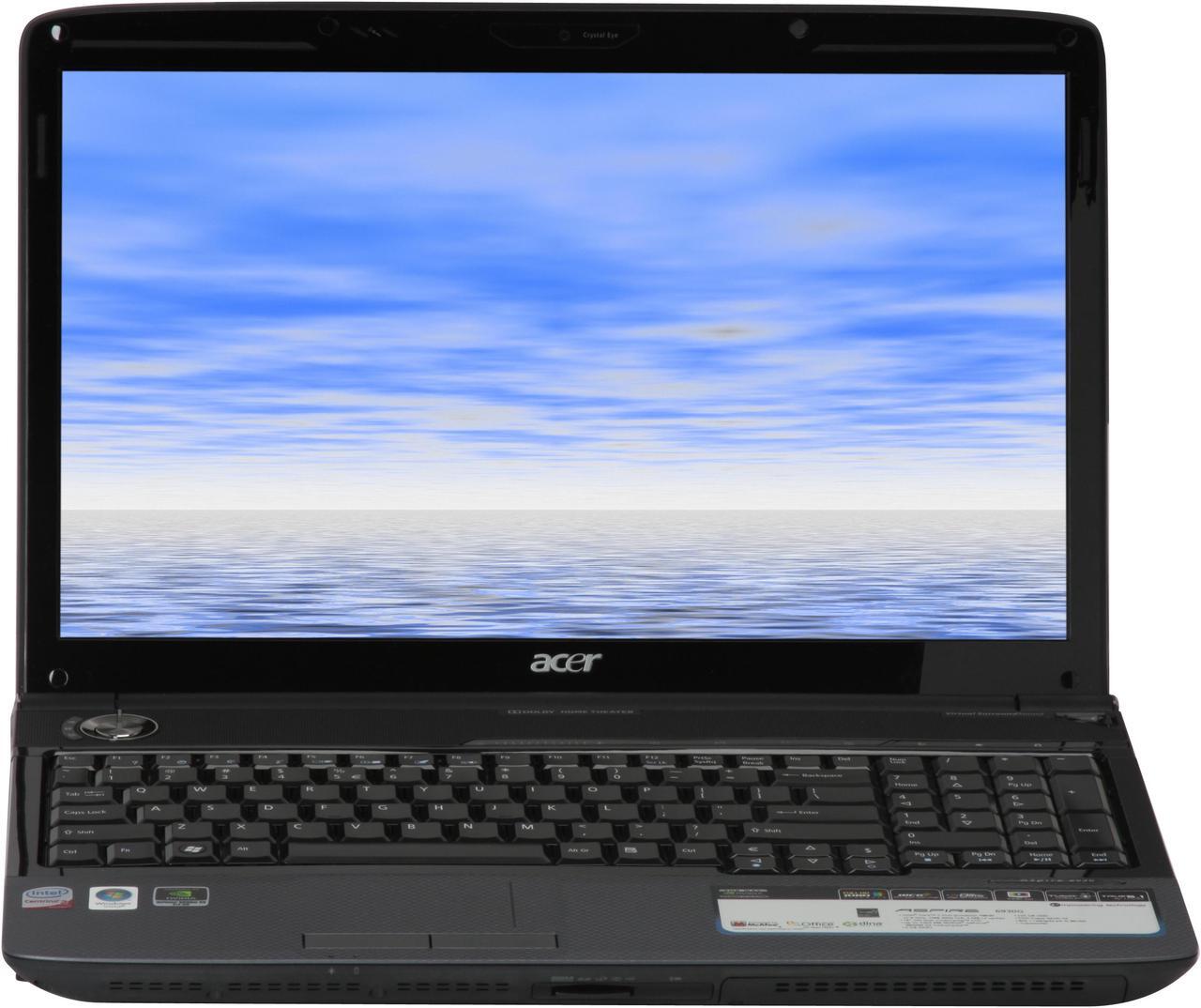 Alt view image 6 of 12 - Acer Laptop Aspire Intel Core 2 Duo P8600 4GB Memory 320GB HDD NVIDIA GeForce 9600M GS 16.0" Windows Vista Home Premium 64-bit AS6930-6073
