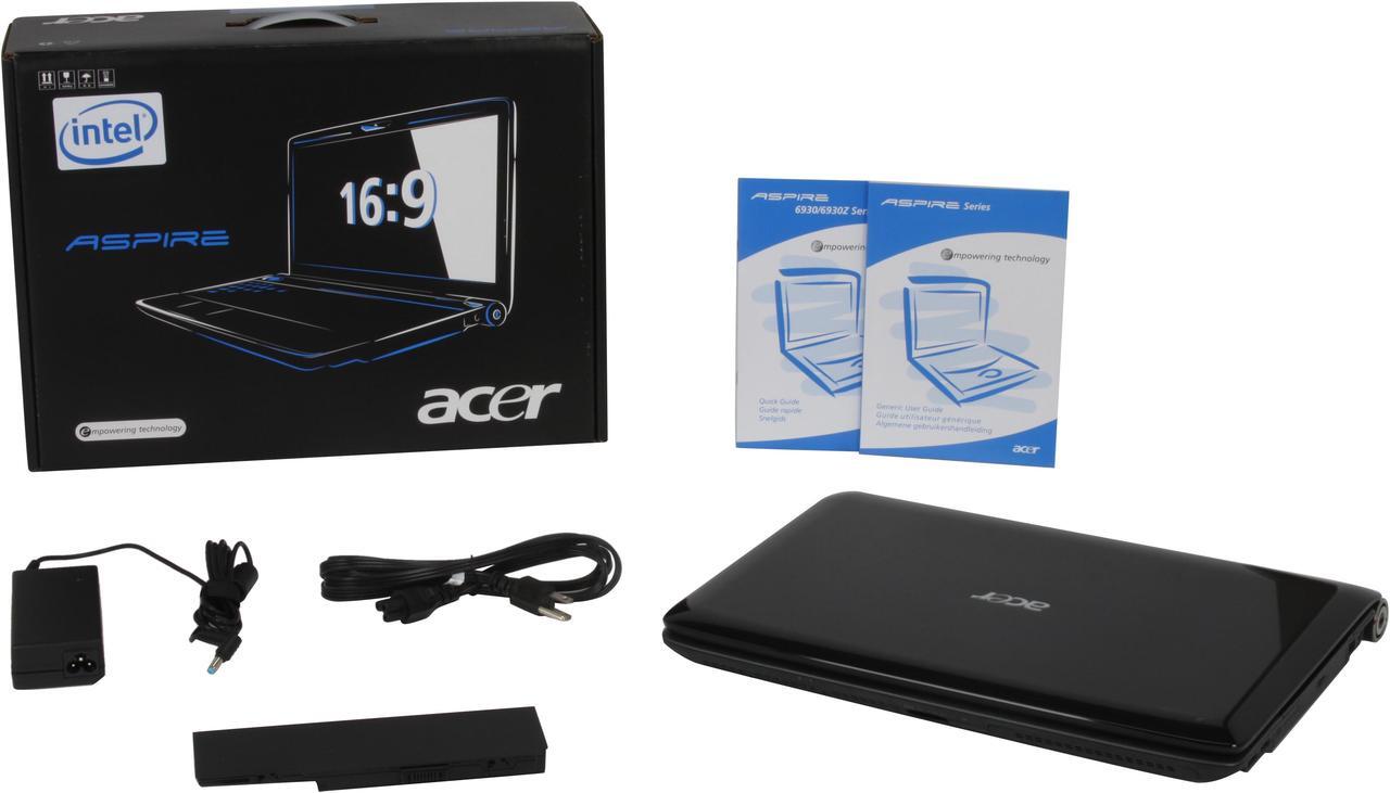 Alt view image 12 of 12 - Acer Laptop Aspire Intel Core 2 Duo P8600 4GB Memory 320GB HDD NVIDIA GeForce 9600M GS 16.0" Windows Vista Home Premium 64-bit AS6930-6073