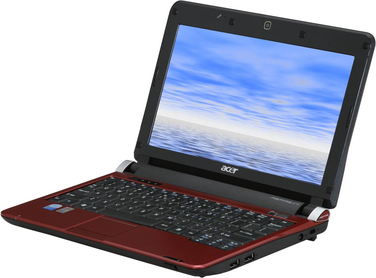Alt view image 2 of 12 - Acer Aspire One AOD150-1920 Red Intel Atom N270(1.60 GHz) 10.1" WSVGA 1GB Memory 160GB HDD Netbook