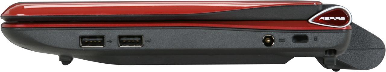 Alt view image 10 of 12 - Acer Aspire One AOD150-1920 Red Intel Atom N270(1.60 GHz) 10.1" WSVGA 1GB Memory 160GB HDD Netbook