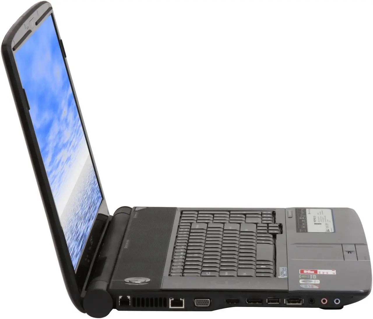 Alt view image 4 of 12 - Acer Laptop Aspire Intel Core 2 Duo T6400 4GB Memory 500GB HDD NVIDIA GeForce 9600M GT 18.4" Windows Vista Home Premium 64-bit AS8930-6442