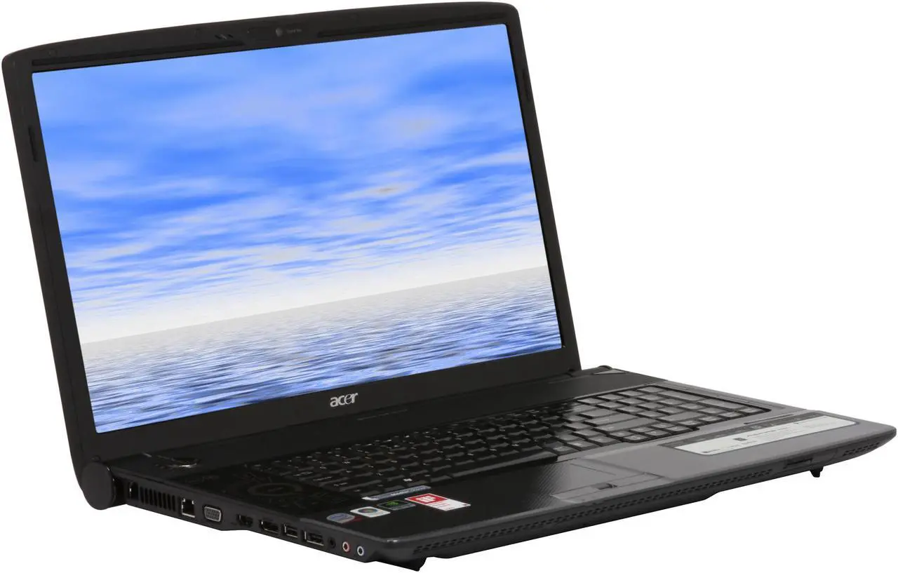 Alt view image 5 of 12 - Acer Laptop Aspire Intel Core 2 Duo T6400 4GB Memory 500GB HDD NVIDIA GeForce 9600M GT 18.4" Windows Vista Home Premium 64-bit AS8930-6442