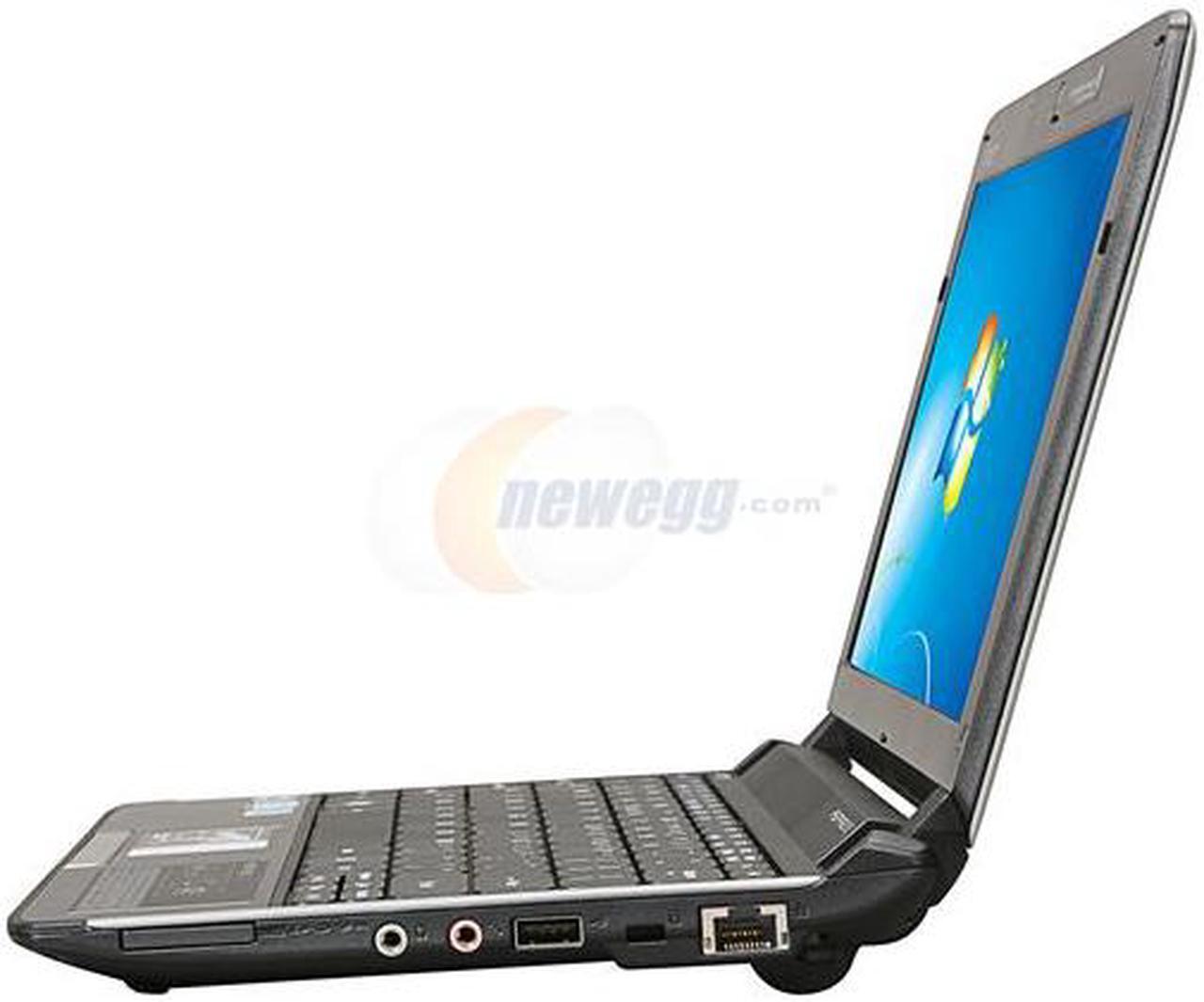 Alt view image 2 of 5 - Acer Aspire One AO532h-2223 Silver Matrix Intel Atom N450(1.66 GHz) 10.1" WSVGA 1GB Memory 160GB HDD Netbook