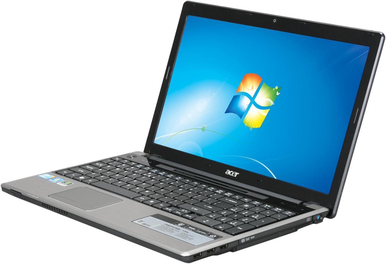 Main image of Acer Laptop Aspire Intel Core i5-450M 4GB Memory 500GB HDD NVIDIA GeForce GT 330M 15.6" Windows 7 Home Premium 64-bit AS5745G-3690