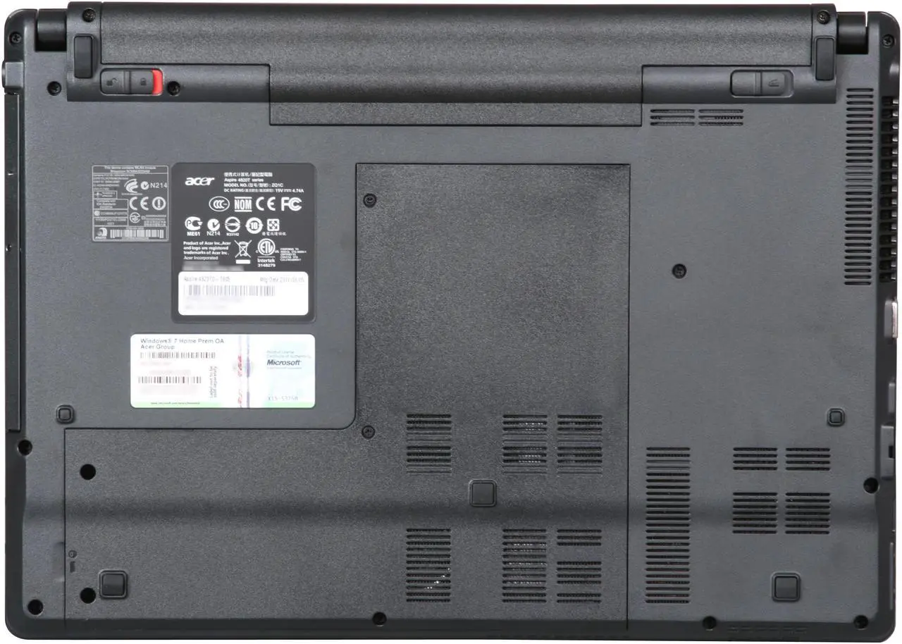 Alt view image 7 of 8 - Acer Laptop Aspire TimelineX Intel Core i5-460M 4GB Memory 320GB HDD ATI Mobility Radeon HD 5650 + Intel HD 14.0" Windows 7 Home Premium 64-bit AS4820TG-7805