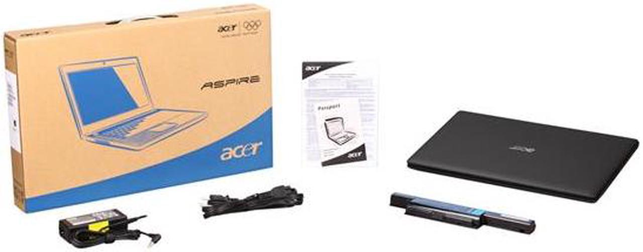 Alt view image 8 of 8 - Acer Laptop Aspire AMD Athlon II P340 3GB Memory 320GB HDD ATI Radeon HD 4250 15.6" Windows 7 Home Premium 64-bit AS5552-3036