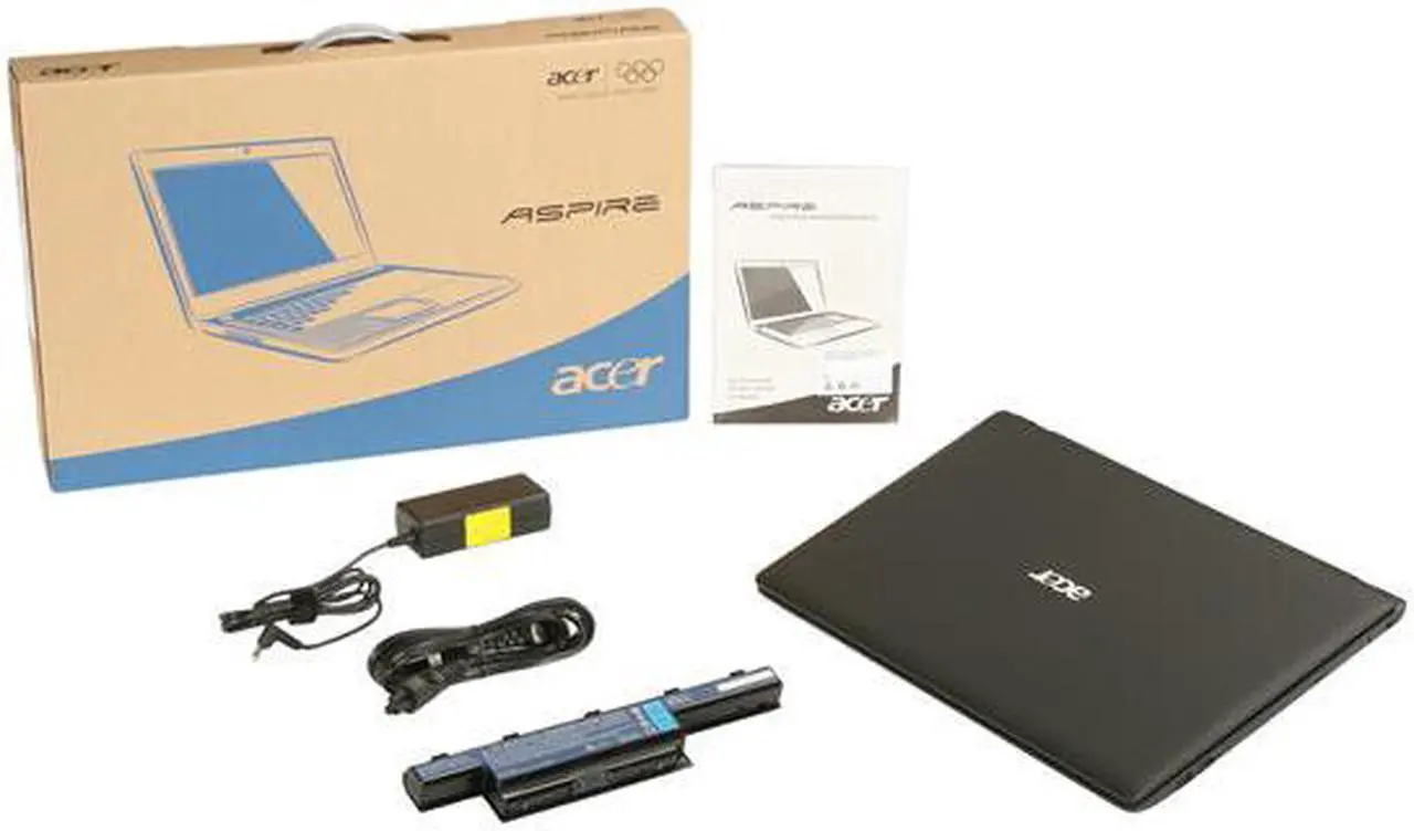 Alt view image 8 of 8 - Acer Laptop Aspire AMD Phenom II N850 4GB Memory 320GB HDD ATI Radeon HD 4250 15.6" Windows 7 Home Premium 64-bit AS5552-6838
