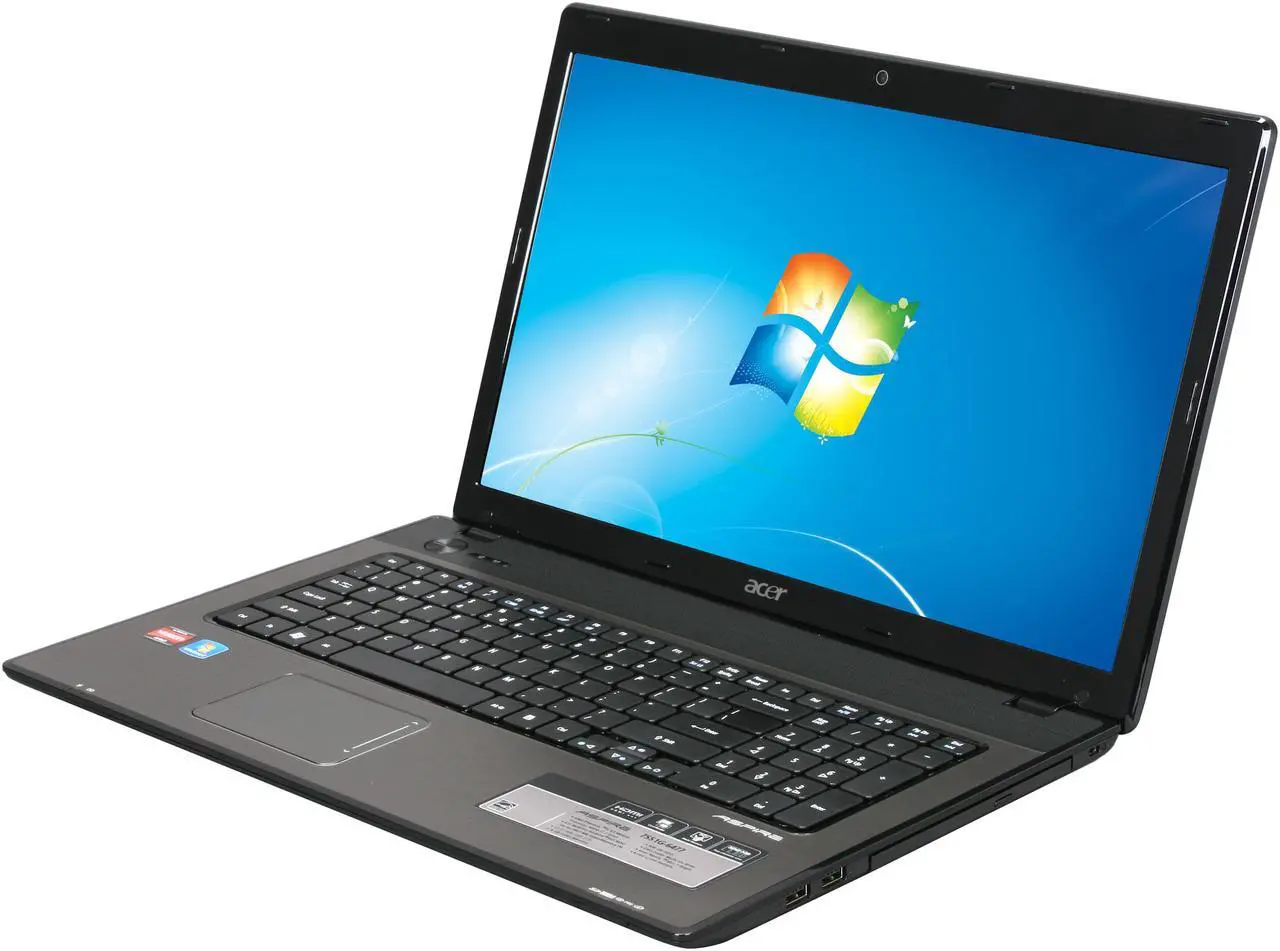 Main image of Acer Laptop Aspire AMD Phenom II N850 4GB Memory 500GB HDD ATI Mobility Radeon HD 5650 17.3" Windows 7 Home Premium 64-bit AS7551G-6477