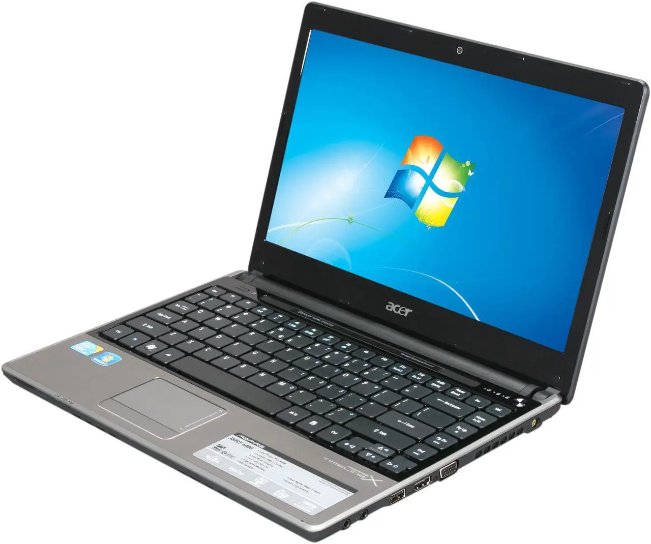 Main image of Acer Laptop Aspire TimelineX Intel Core i3-380M 4GB Memory 500GB HDD Intel HD Graphics 13.3" Windows 7 Home Premium 64-bit AS3820T-6480