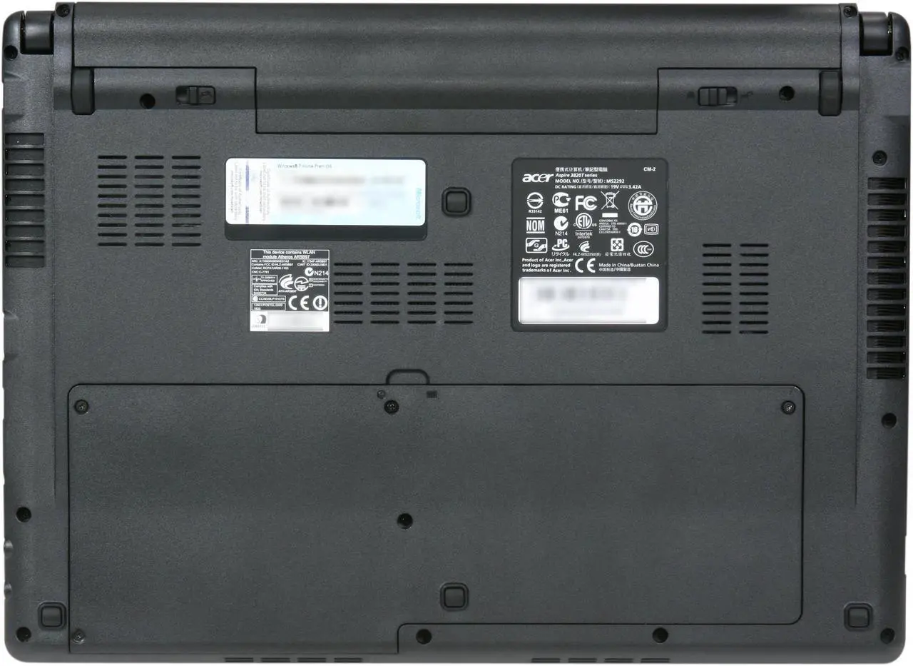 Alt view image 7 of 8 - Acer Laptop Aspire TimelineX Intel Core i3-380M 4GB Memory 500GB HDD Intel HD Graphics 13.3" Windows 7 Home Premium 64-bit AS3820T-6480