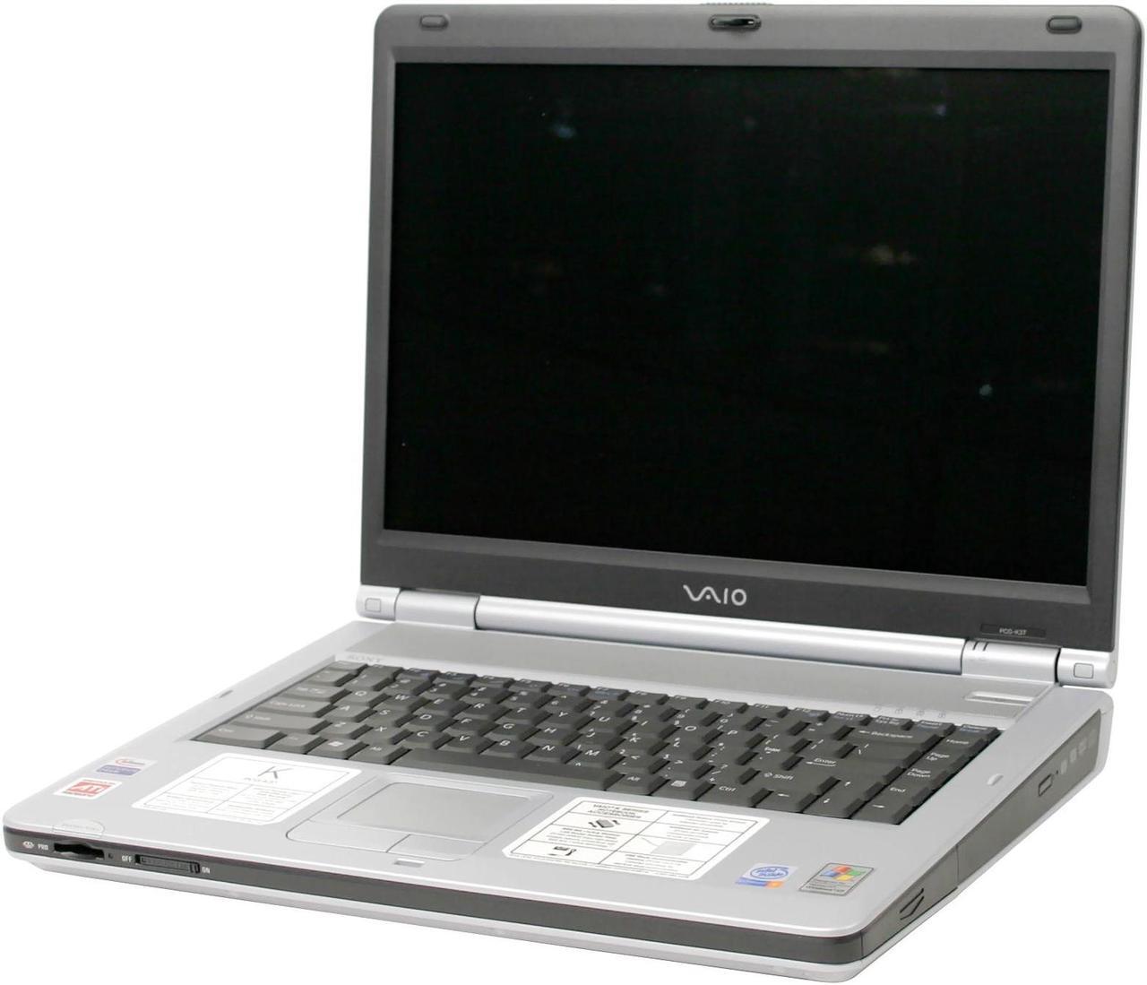 Alt view image 4 of 8 - SONY Laptop VAIO 3.06GHz 512MB Memory 60GB HDD ATI Mobility Radeon 15.4" Windows XP Home PCG-K33