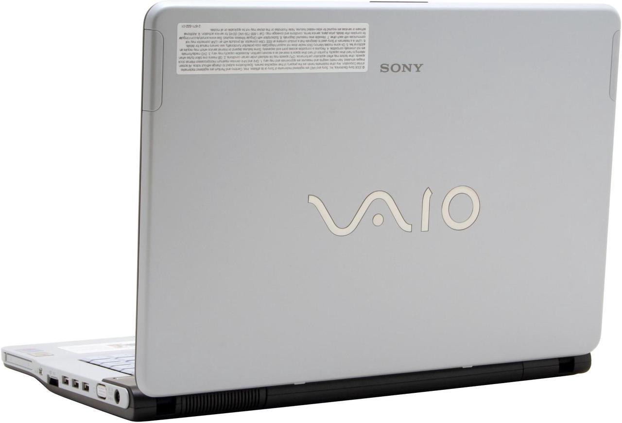 Alt view image 8 of 13 - SONY Laptop VAIO FS Series Intel Pentium M 740 512MB Memory 80GB HDD Intel GMA 900 15.4" Windows XP Home VGN-FS830/W