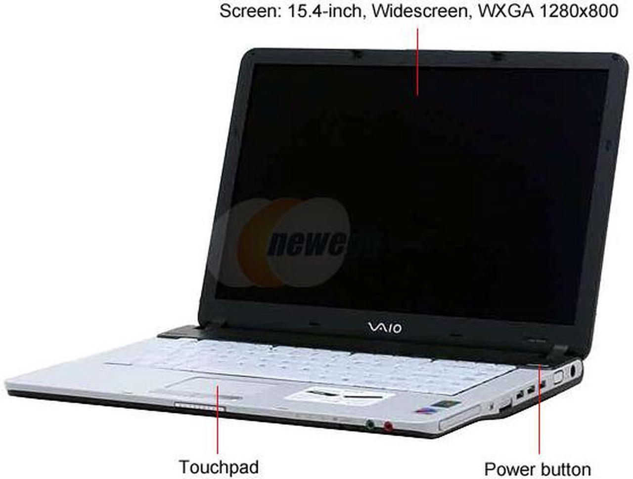 Alt view image 2 of 13 - SONY Laptop VAIO FS Series Intel Celeron M 370 256MB Memory 40GB HDD Intel GMA 900 15.4" Windows XP Professional VGN-FS8900P6
