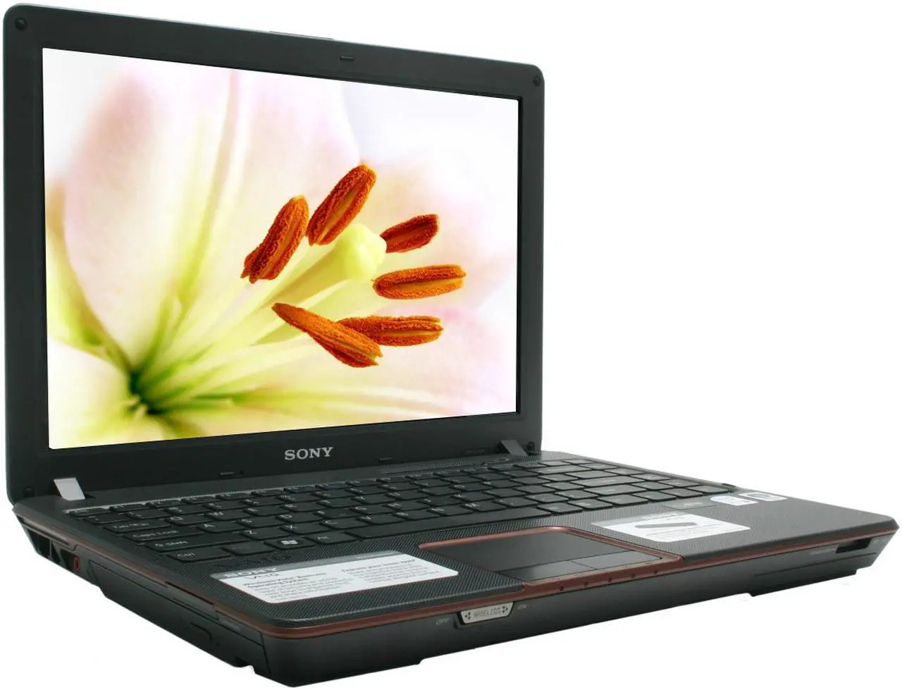 Main image of SONY Laptop VAIO C Series Intel Core 2 Duo T5500 2GB Memory 160GB HDD Intel GMA 950 13.3" Windows Vista Business VGN-C250N/B