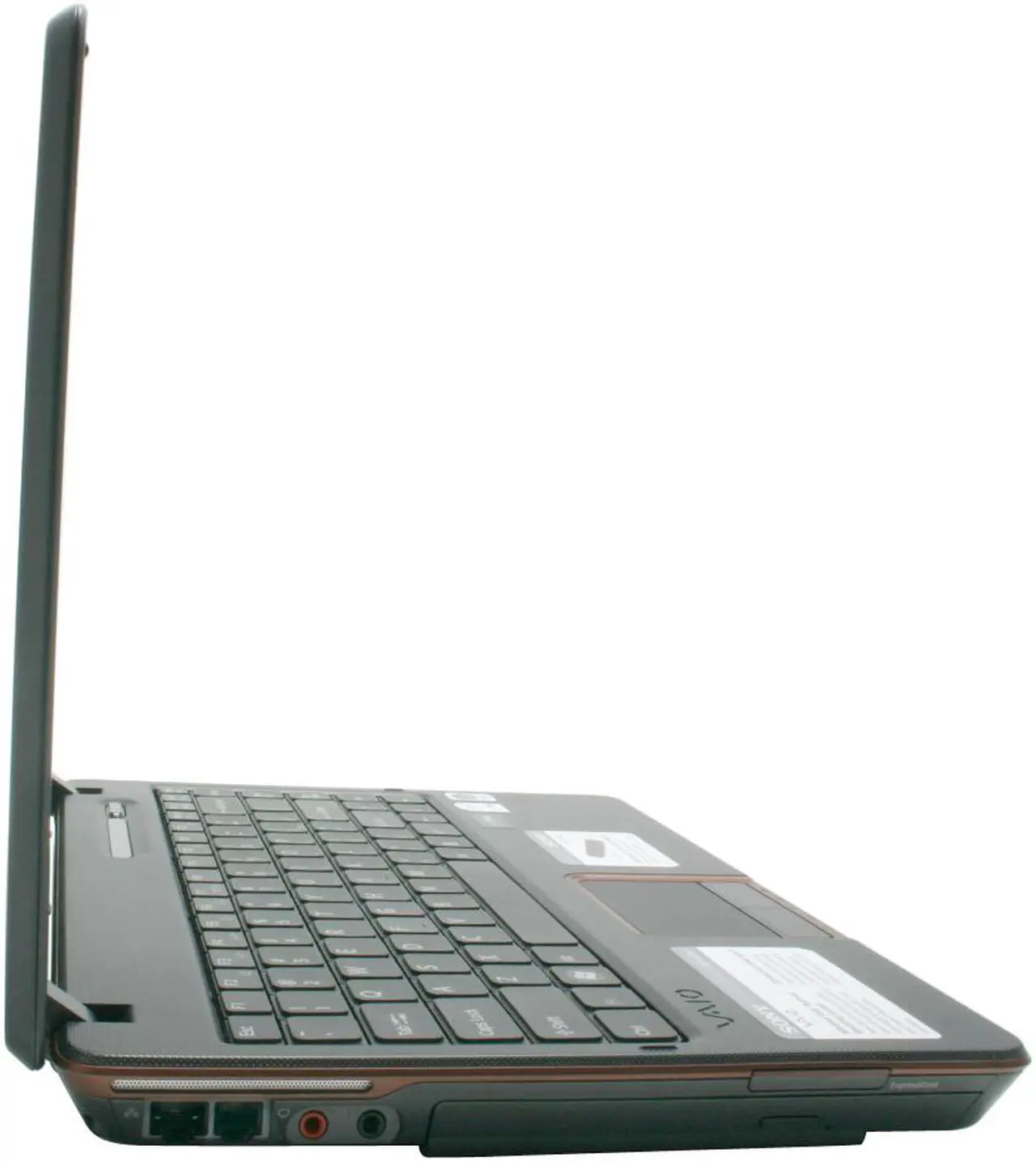 Alt view image 5 of 15 - SONY Laptop VAIO C Series Intel Core 2 Duo T5500 2GB Memory 160GB HDD Intel GMA 950 13.3" Windows Vista Business VGN-C250N/B