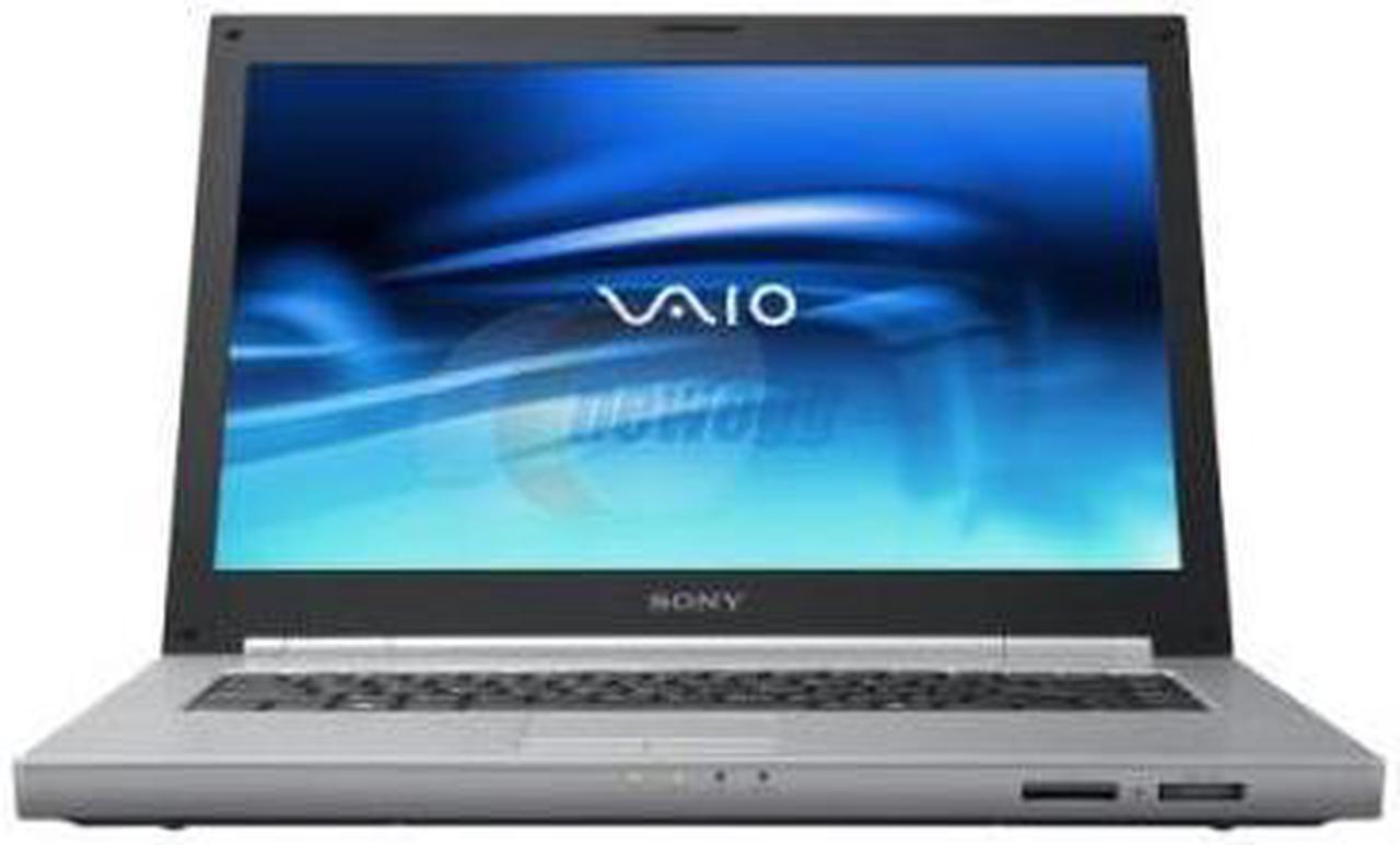 Main image of SONY Laptop VAIO N Series Intel Pentium T2080 1GB Memory 120GB HDD Intel GMA 950 15.4" Windows Vista Home Premium VGN-N325E/B