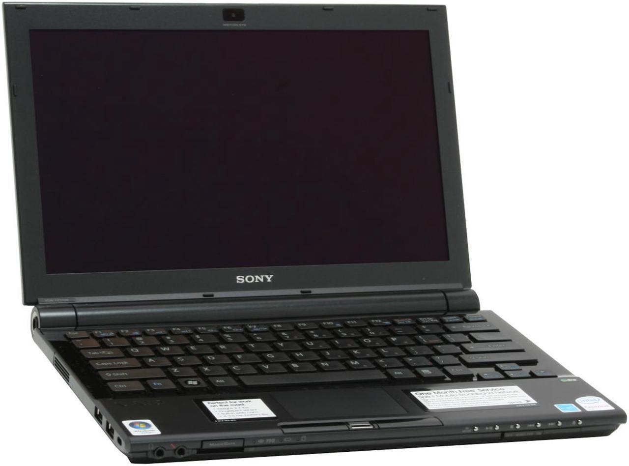 Alt view image 4 of 16 - SONY Laptop VAIO TZ Series Intel Core 2 Duo U7500 2GB Memory 100GB HDD Intel GMA 950 11.1" Windows Vista Business VGN-TZ170N/B