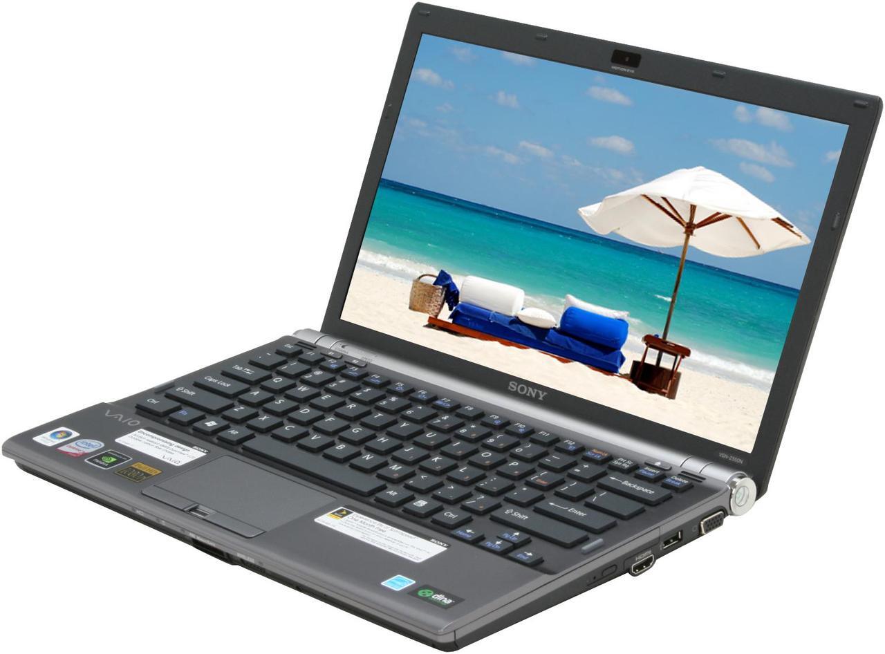 Main image of SONY Laptop VAIO Z Series Intel Core 2 Duo P8600 3GB Memory 250GB HDD NVIDIA GeForce 9300M GS and Intel GMA 4500MHD 13.1" Windows Vista Business/XP Professional downgrade VGN-Z550N/B