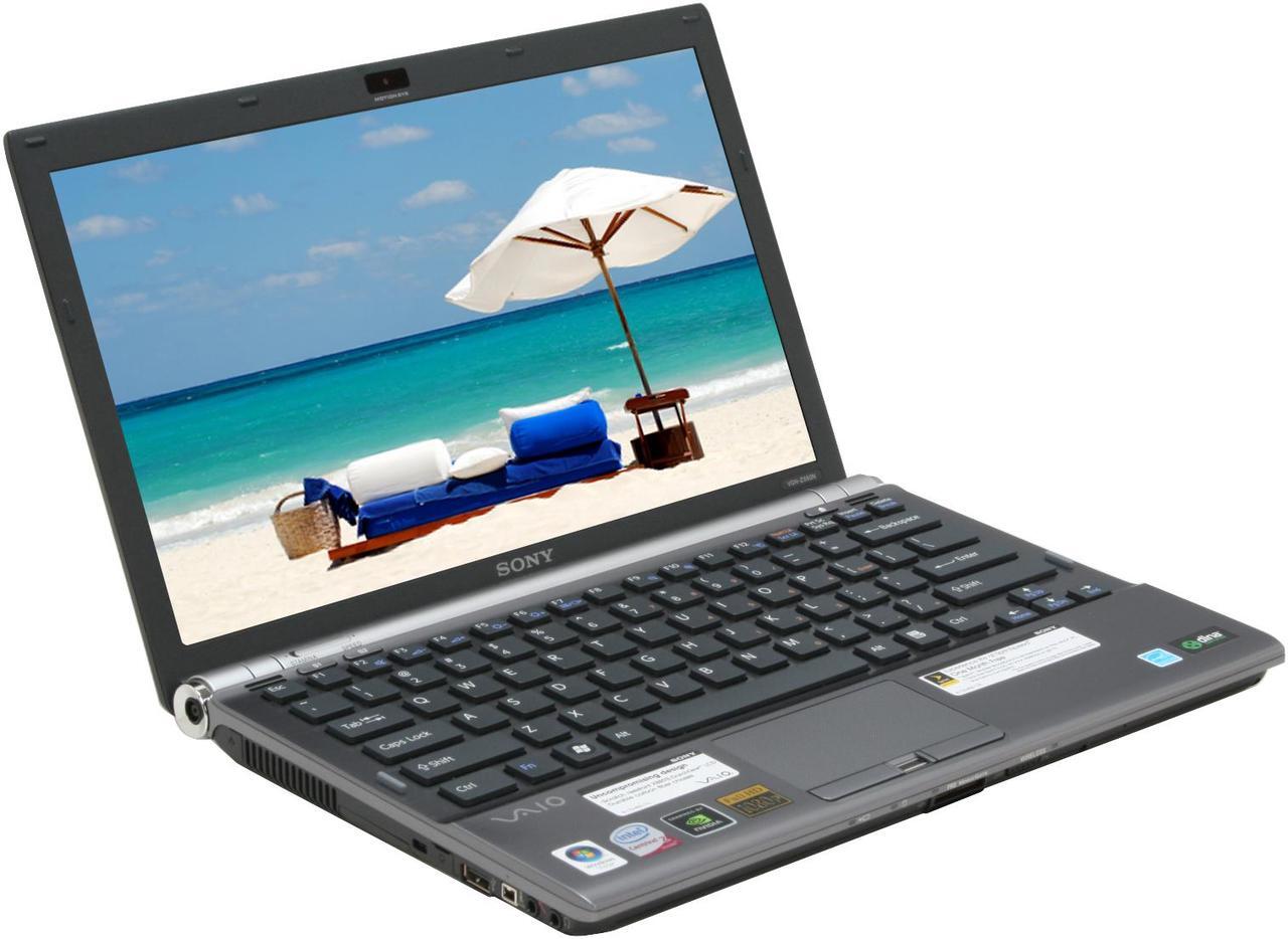 Alt view image 7 of 17 - SONY Laptop VAIO Z Series Intel Core 2 Duo P8600 3GB Memory 250GB HDD NVIDIA GeForce 9300M GS and Intel GMA 4500MHD 13.1" Windows Vista Business/XP Professional downgrade VGN-Z550N/B