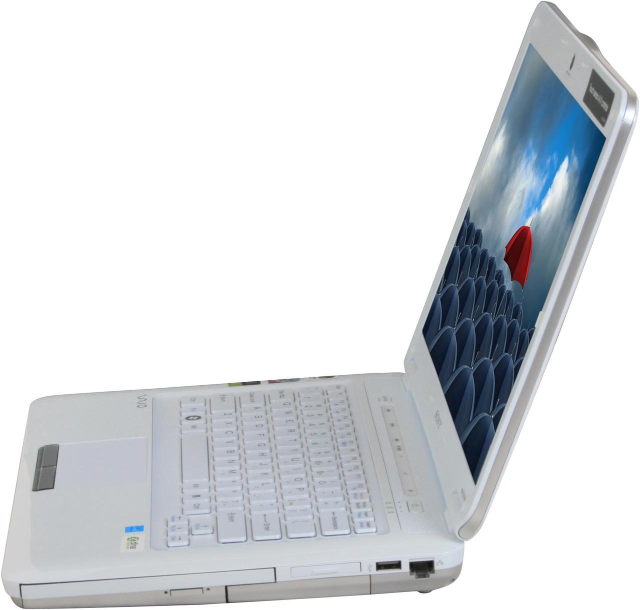 Alt view image 2 of 17 - SONY Laptop VAIO CS Series Intel Core 2 Duo T5800 3GB Memory 250GB HDD Intel GMA 4500MHD 14.1" Windows Vista Home Premium VGN-CS110E/W
