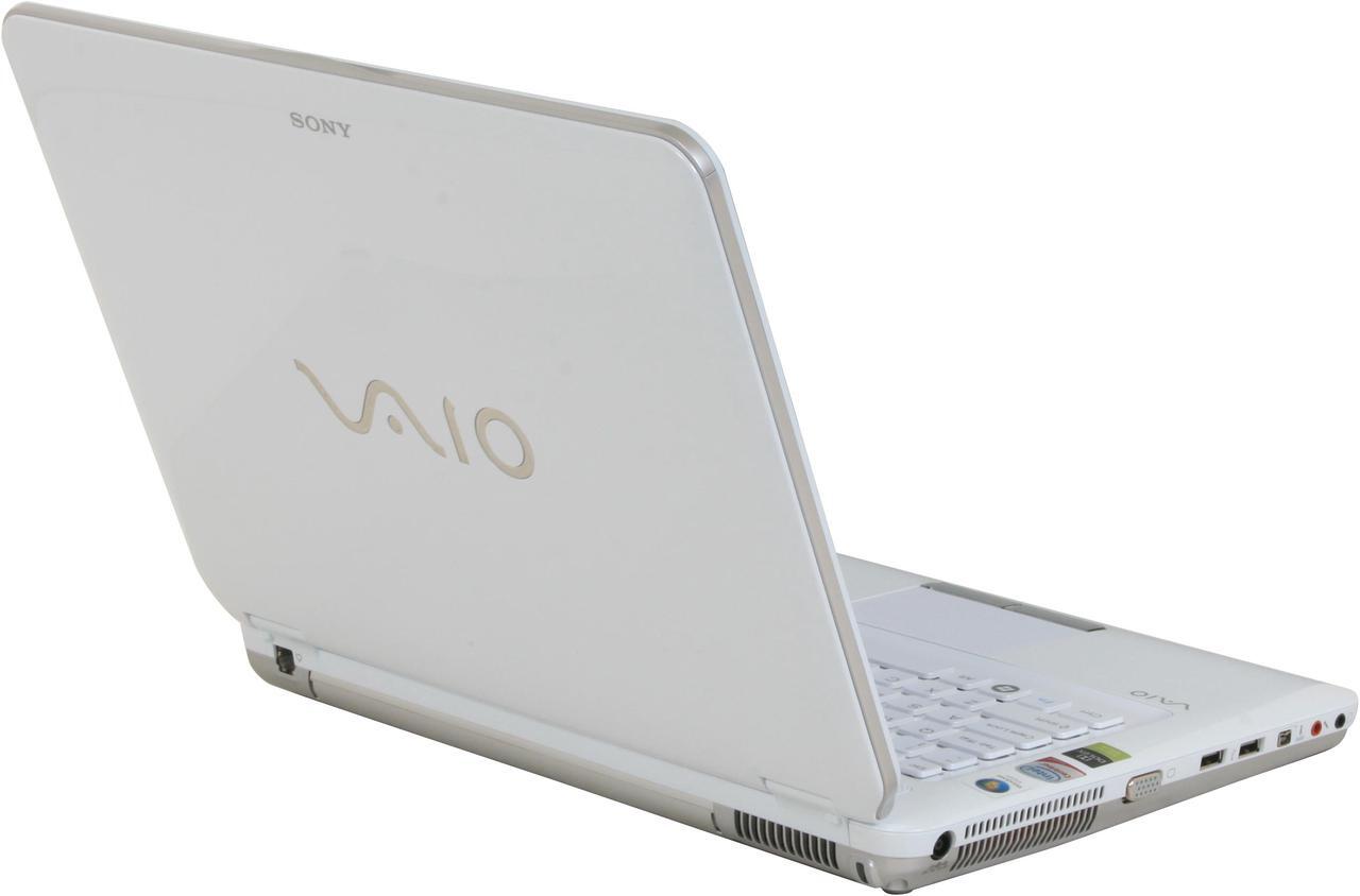 Alt view image 5 of 17 - SONY Laptop VAIO CS Series Intel Core 2 Duo T5800 3GB Memory 250GB HDD Intel GMA 4500MHD 14.1" Windows Vista Home Premium VGN-CS110E/W