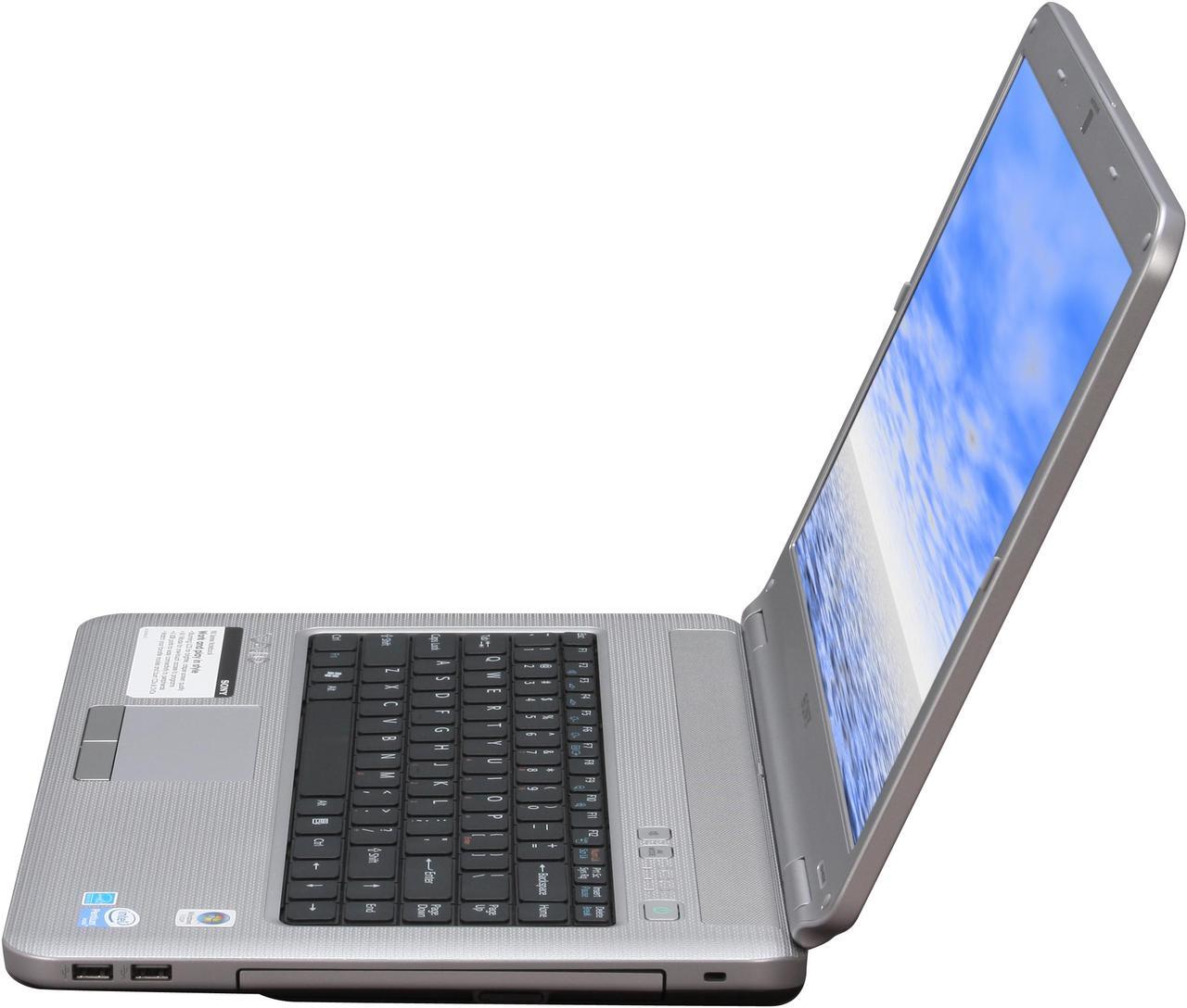 Alt view image 2 of 12 - SONY Laptop VAIO NS Series Intel Pentium T3400 3GB Memory 250GB HDD Intel GMA 4500M 15.4" Windows Vista Home Premium VGN-NS230E/S