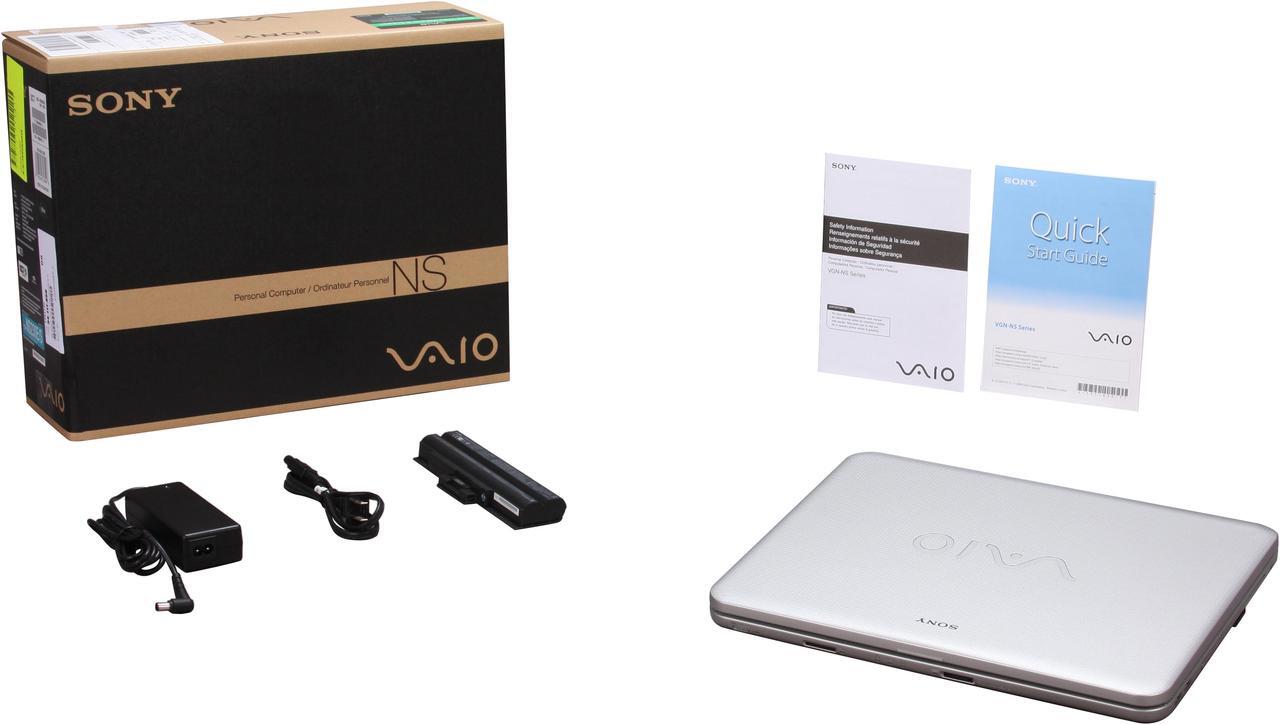 Alt view image 12 of 12 - SONY Laptop VAIO NS Series Intel Pentium T3400 3GB Memory 250GB HDD Intel GMA 4500M 15.4" Windows Vista Home Premium VGN-NS230E/S