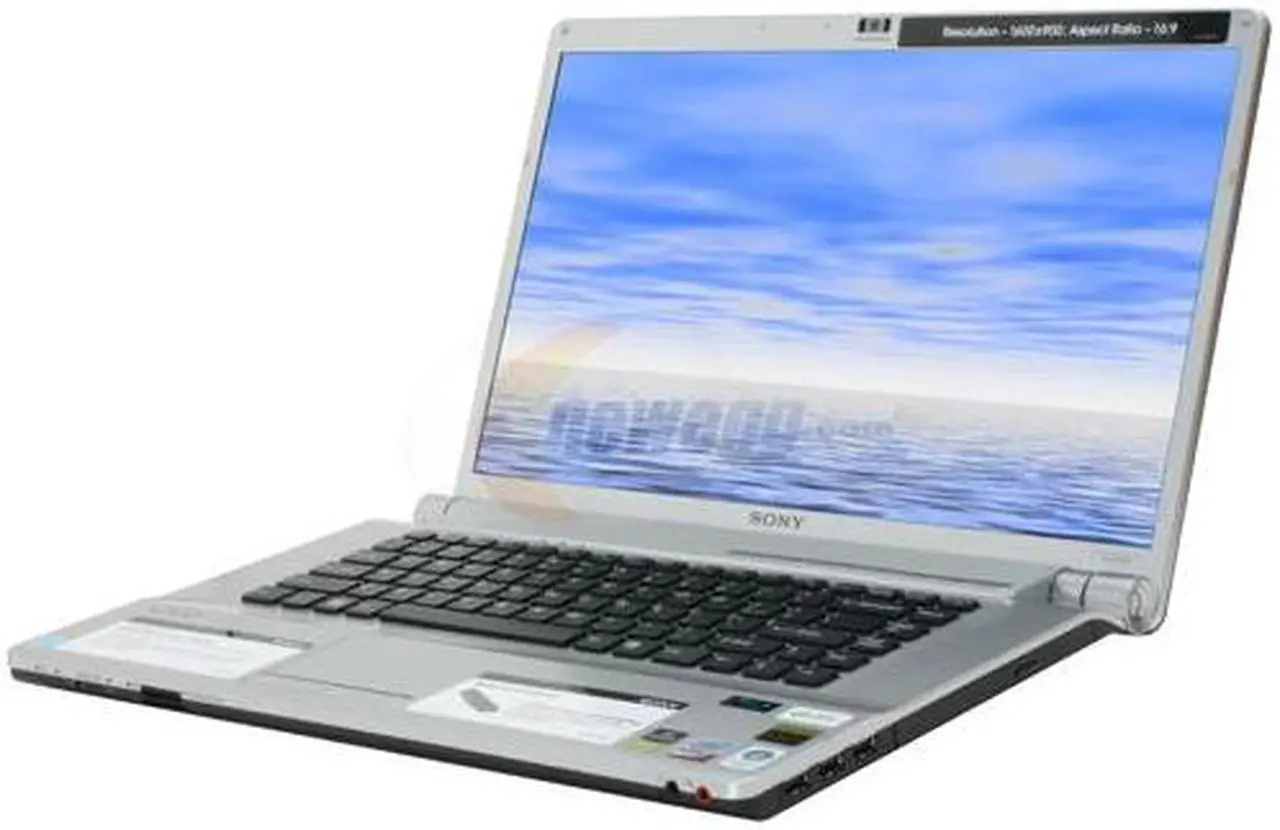 Main image of SONY Laptop VAIO FW Series Intel Core 2 Duo P8400 4GB Memory 250GB HDD Intel GMA 4500MHD 16.4" Windows Vista Home Premium 64-bit VGN-FW260J/B