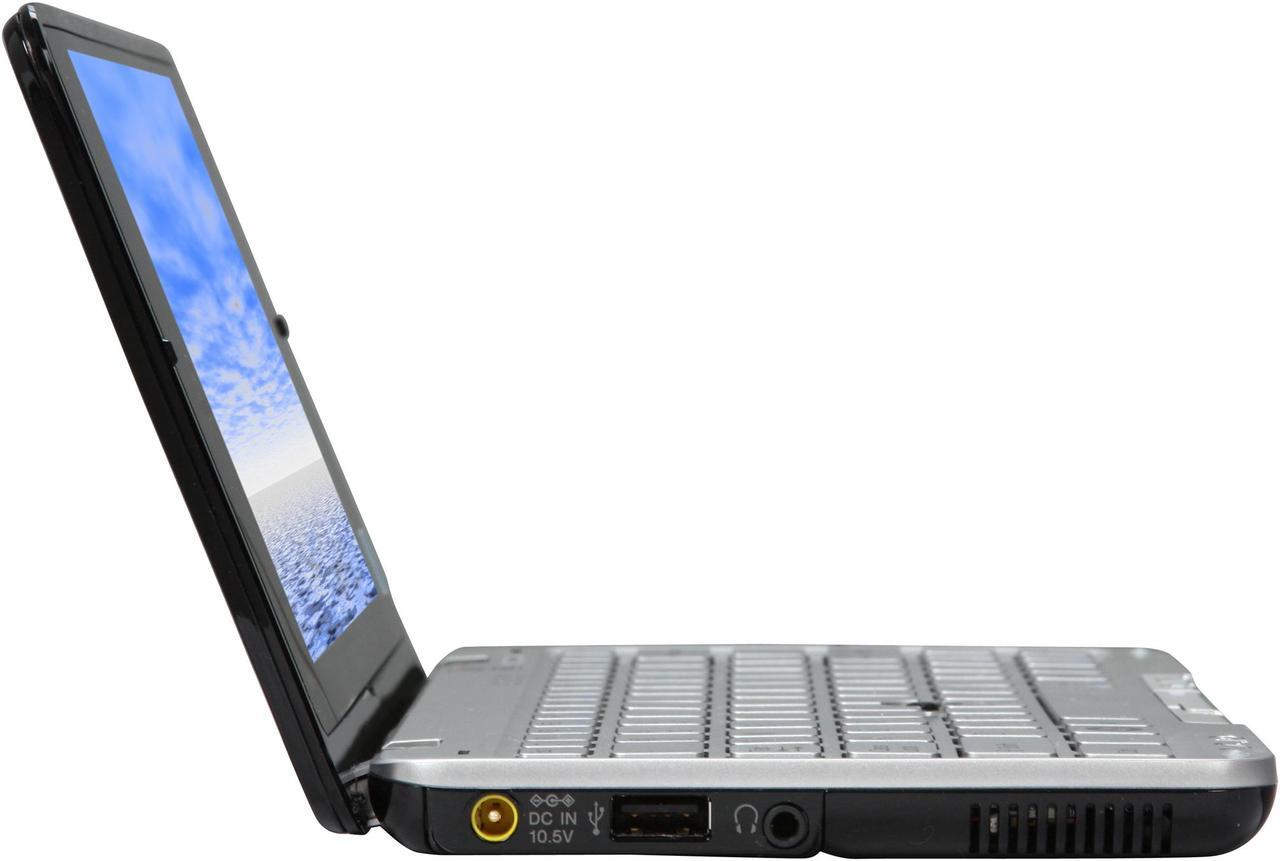 Alt view image 4 of 8 - SONY VAIO P Series VGN-P610/Q Onyx Black Intel Atom Z520(1.33 GHz) 8" 1GB Memory 80GB HDD Netbook