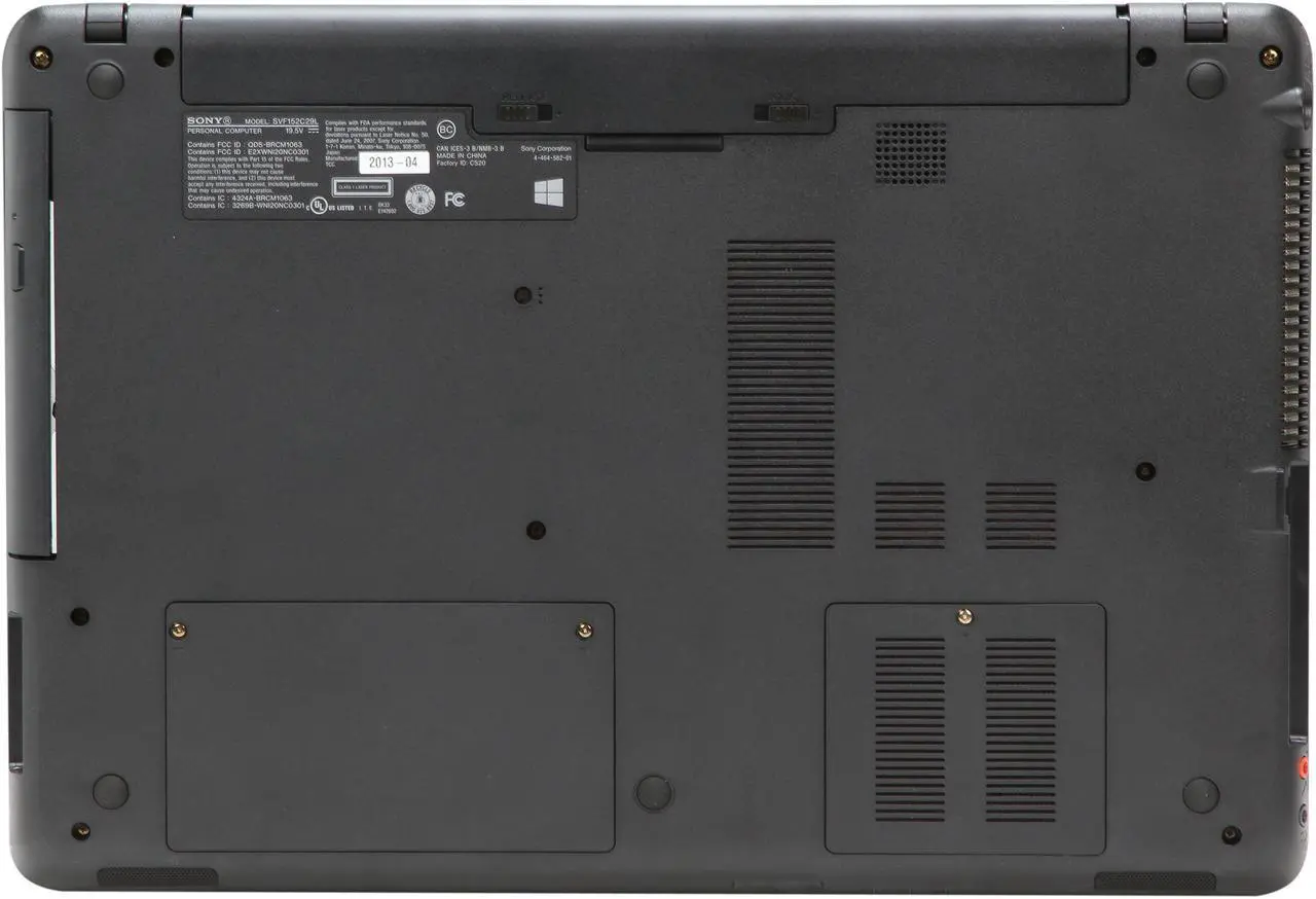 SONY Laptop VAIO F Series Intel Core i3-3227U 4GB Memory 500GB HDD ...