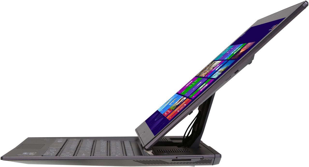 Alt view image 3 of 9 - SONY VAIO Duo 13 Intel Core i7 8GB 256GB SSD 13.3" FHD Touchscreen 2-in-1 Ultrabook/Tablet (SVD13215PXB) - Carbon Black