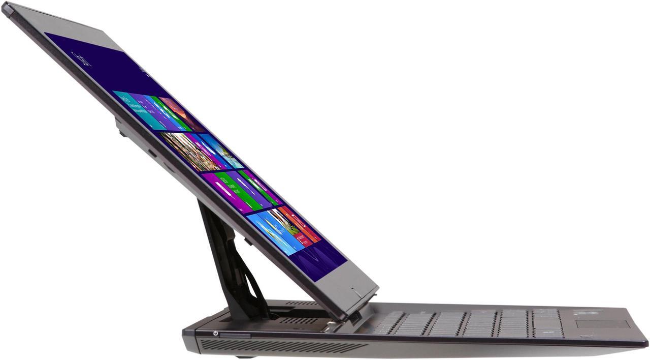 Alt view image 5 of 9 - SONY VAIO Duo 13 Intel Core i7 8GB 256GB SSD 13.3" FHD Touchscreen 2-in-1 Ultrabook/Tablet (SVD13215PXB) - Carbon Black