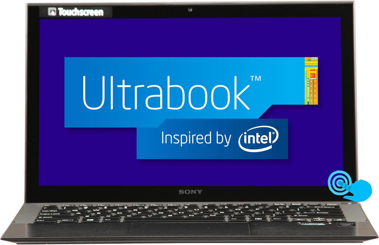Main image of SONY Ultrabook VAIO P Series Intel Core i5-4200U 4GB Memory 128 GB SSD Intel HD Graphics 4400 13.3" Touch Screen Windows 8 64-Bit SVP13213CXB