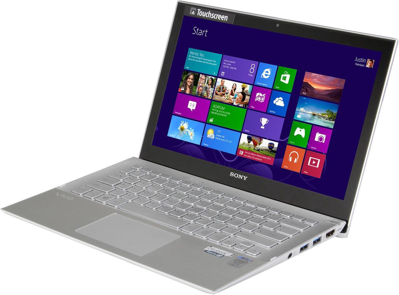 Alt view image 2 of 8 - SONY VAIO Pro Core i7 8GB 128GB SSD 11.6" Touchscreen Ultrabook Windows (SVP11214CXS)