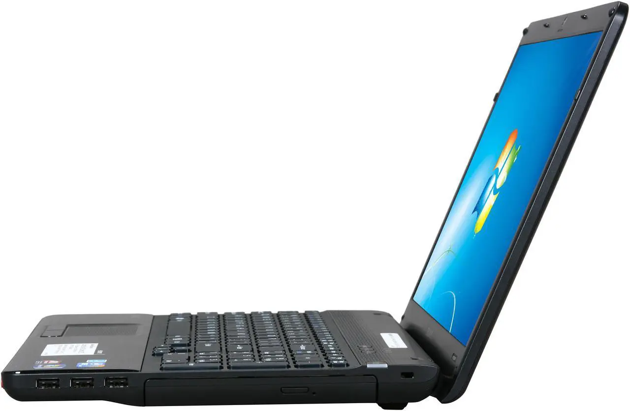 Alt view image 2 of 8 - SONY Laptop VAIO E Series Intel Core i3-330M 4GB Memory 500GB HDD ATI Mobility Radeon HD 5470 15.5" Windows 7 Home Premium 64-bit VPCEB14FX/BI