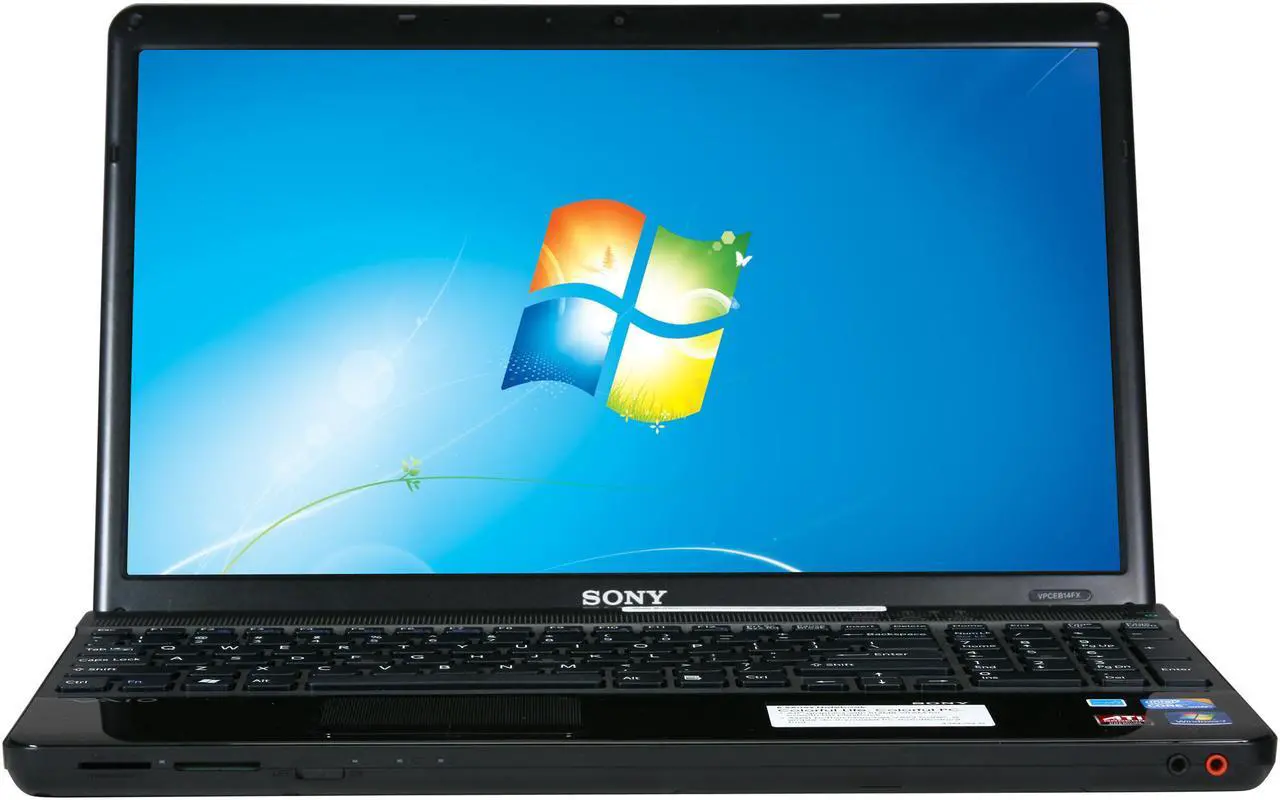 Alt view image 5 of 8 - SONY Laptop VAIO E Series Intel Core i3-330M 4GB Memory 500GB HDD ATI Mobility Radeon HD 5470 15.5" Windows 7 Home Premium 64-bit VPCEB14FX/BI