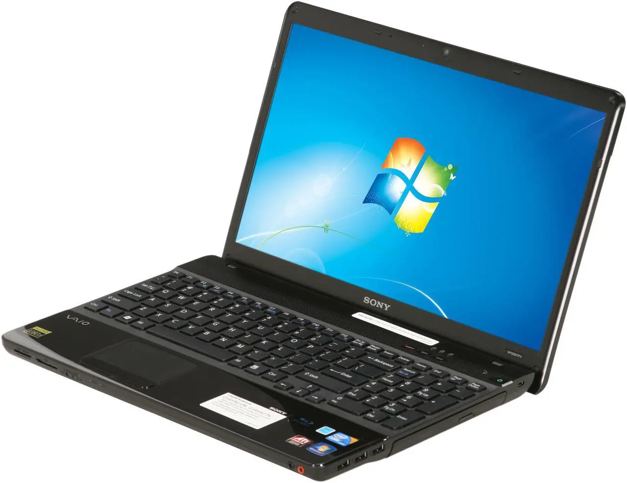 Main image of SONY Laptop VAIO E Series Intel Core i3-330M 4GB Memory 500GB HDD ATI Mobility Radeon HD 5470 15.5" Windows 7 Home Premium 64-bit VPCEB17FX/B