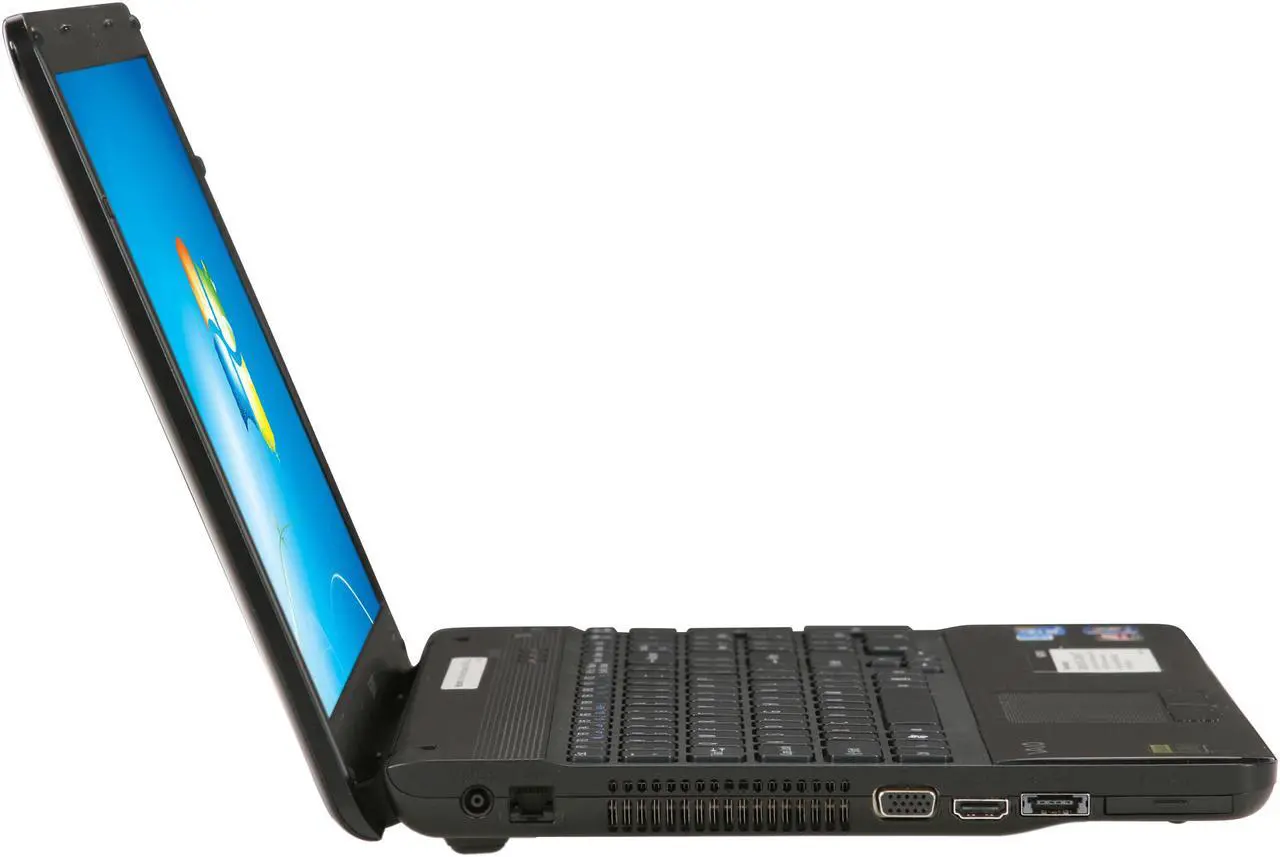 Alt view image 4 of 8 - SONY Laptop VAIO E Series Intel Core i3-330M 4GB Memory 500GB HDD ATI Mobility Radeon HD 5470 15.5" Windows 7 Home Premium 64-bit VPCEB17FX/B