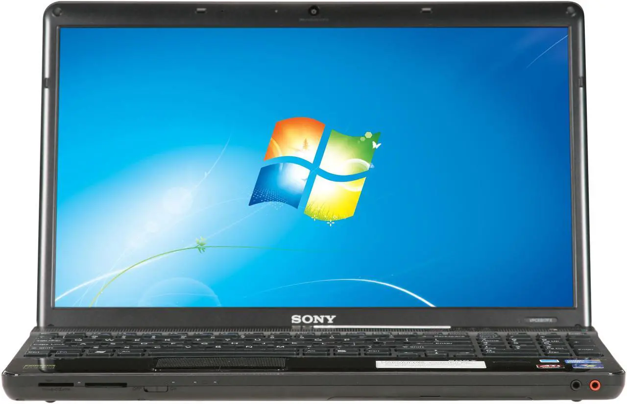 Alt view image 5 of 8 - SONY Laptop VAIO E Series Intel Core i3-330M 4GB Memory 500GB HDD ATI Mobility Radeon HD 5470 15.5" Windows 7 Home Premium 64-bit VPCEB17FX/B