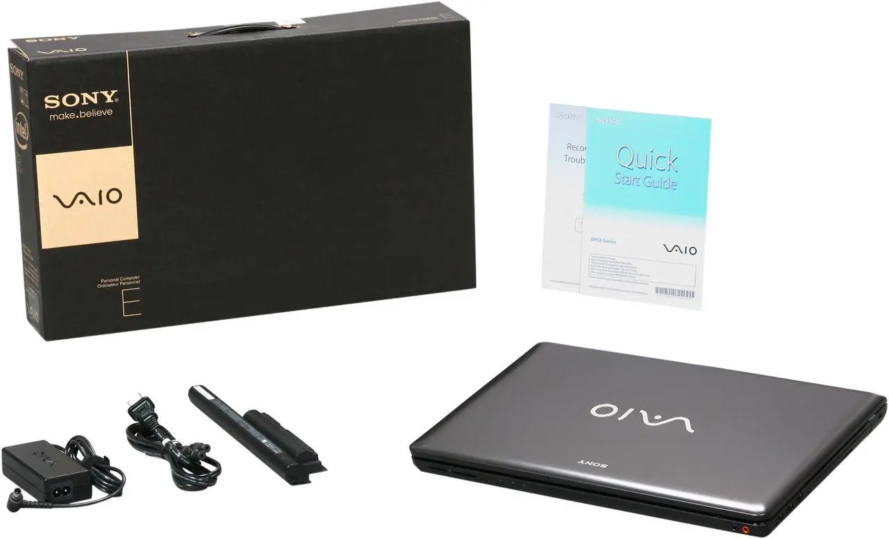 Alt view image 6 of 6 - SONY Laptop VAIO E Series Intel Core i5-460M 4GB Memory 500GB HDD Intel HD Graphics 15.5" Windows 7 Home Premium 64-bit VPCEB37FX/BJ