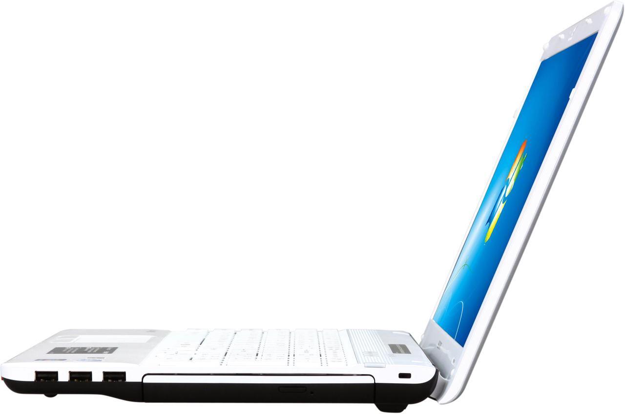 Alt view image 2 of 6 - SONY Laptop VAIO E Series Intel Pentium P6100 4GB Memory 320GB HDD Intel HD Graphics 15.5" Windows 7 Home Premium 64-bit VPCEB3AFX/WI
