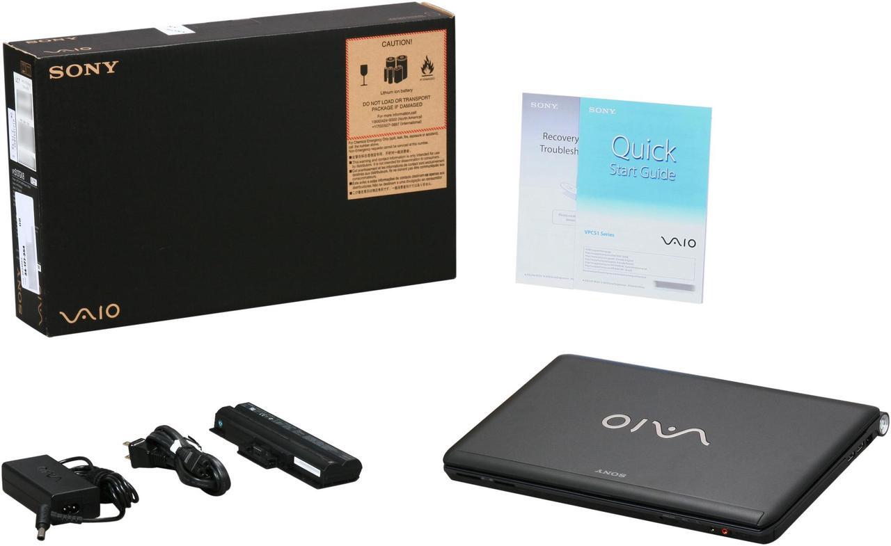 Alt view image 8 of 8 - SONY Laptop VAIO S Series Intel Core i5-480M 4GB Memory 640GB HDD Intel HD Graphics 13.3" Windows 7 Professional 64-bit VPCS137GX/B