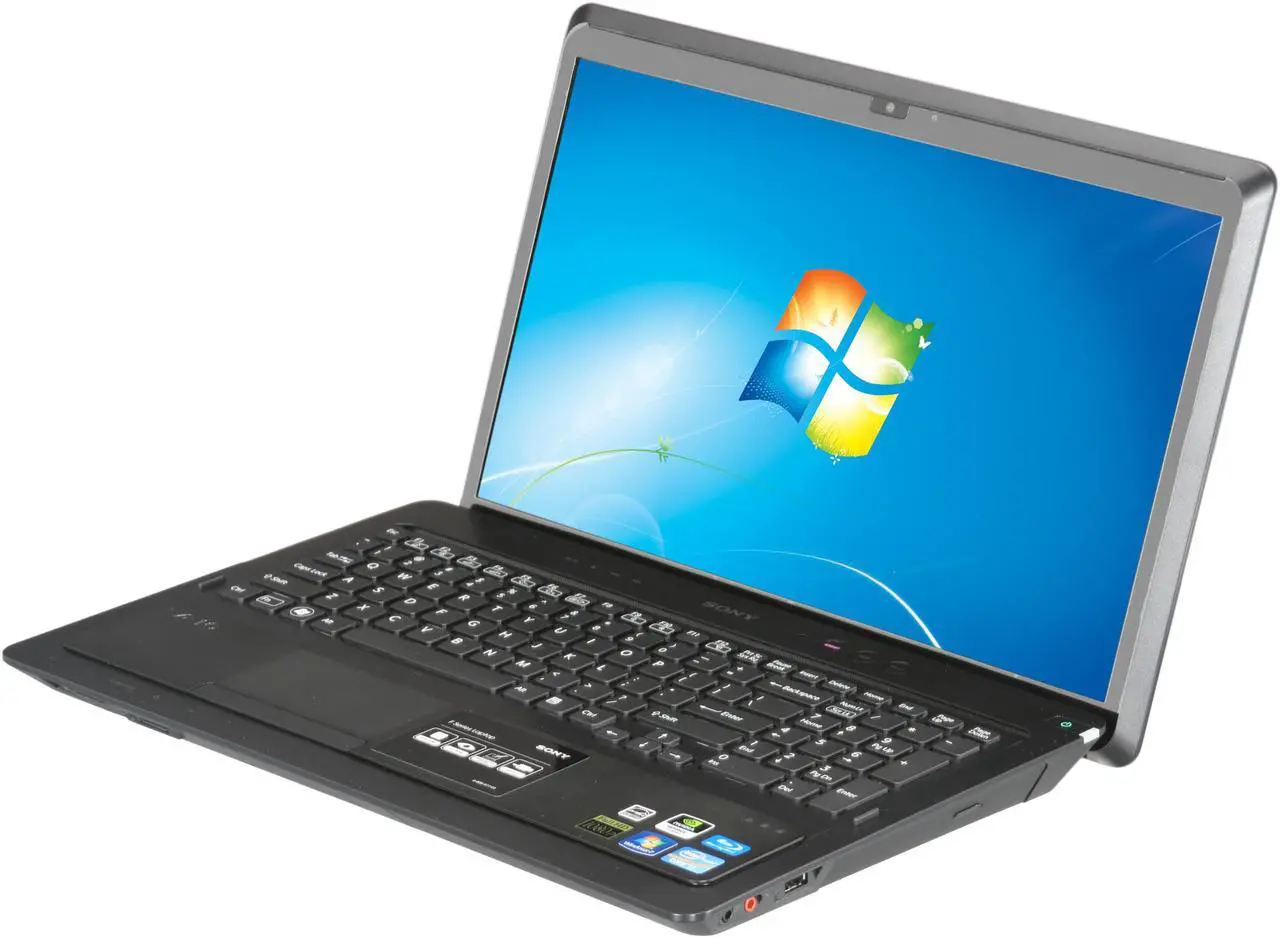 Main image of SONY Laptop VAIO F Series Intel Core i7-2670QM 4GB Memory 640GB HDD NVIDIA GeForce GT 540M 16.4" Windows 7 Home Premium 64-Bit VPCF233FX/B