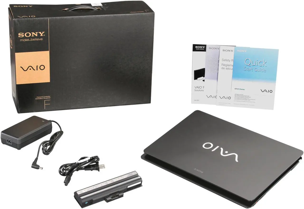 Alt view image 8 of 8 - SONY Laptop VAIO F Series Intel Core i7-2670QM 4GB Memory 640GB HDD NVIDIA GeForce GT 540M 16.4" Windows 7 Home Premium 64-Bit VPCF233FX/B