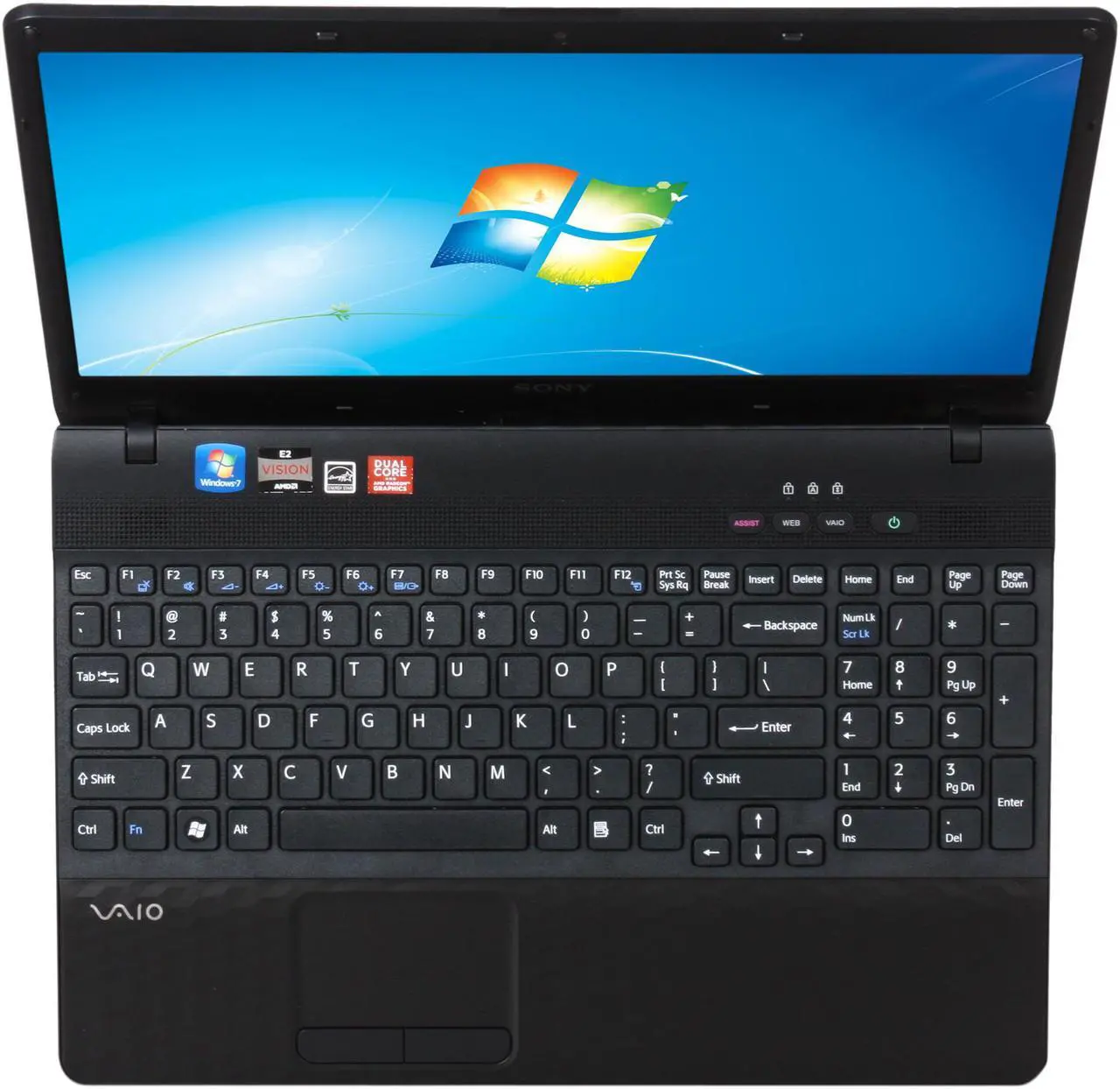 SONY Laptop VAIO EL Series AMD E450 4GB Memory 320GB HDD AMD Radeon HD