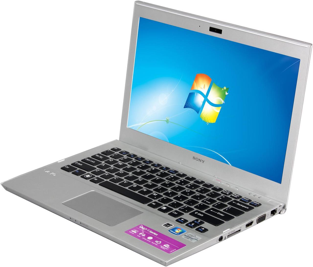 Main image of SONY VAIO Intel Core i5-3317U 4GB Memory 32 GB SSD 500GB HDD Intel HD Graphics 4000 13.3" 1366 x 768 Ultrabook Windows 7 Professional 64-Bit SVT13114GXS
